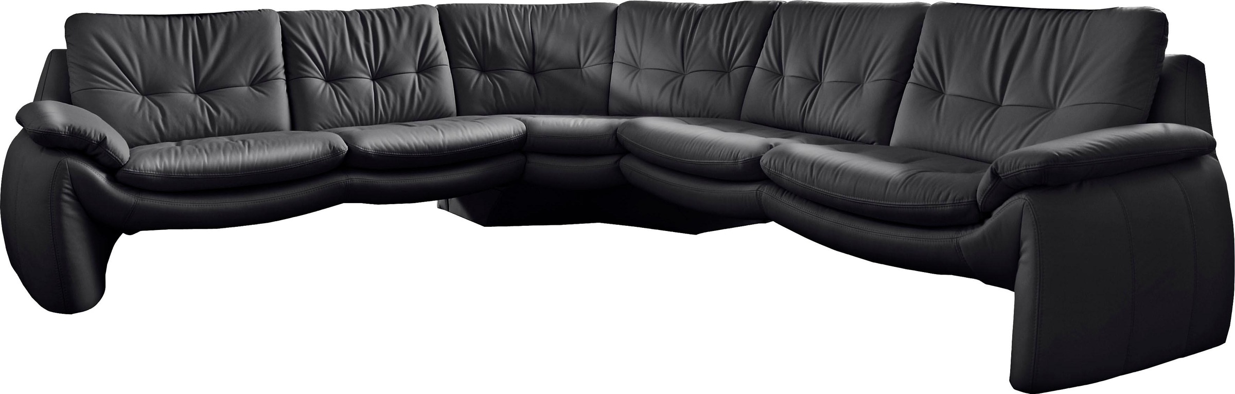 PLACES OF STYLE Ecksofa »Luna L-Form«, in einzigartiger Optik