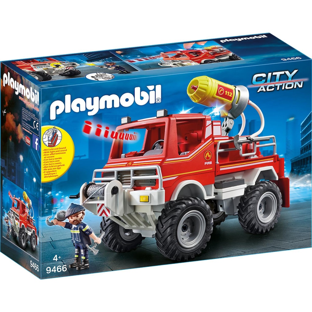 Playmobil® Konstruktions-Spielset »Feuerwehr-Truck (9466), City Action«