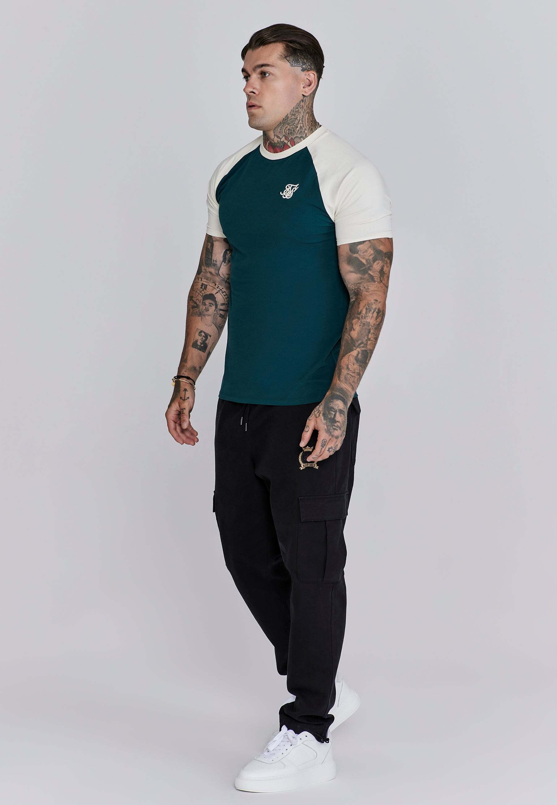 Siksilk T-Shirt »Siksilk T-Shirt Raglan T-Shirt«