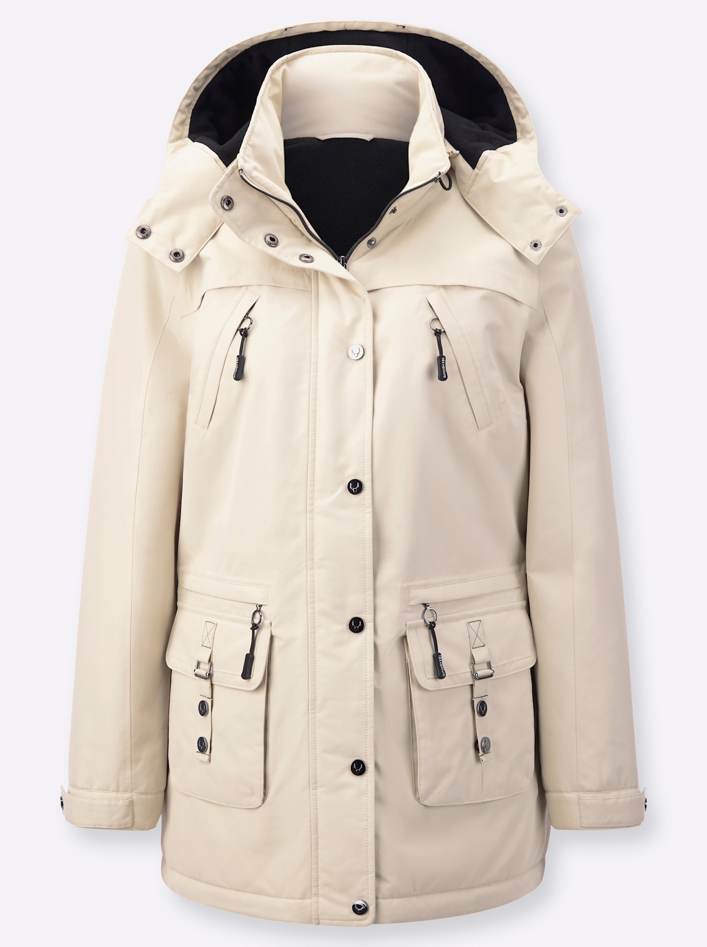 Casual Looks Funktionsjacke, mit Kapuze