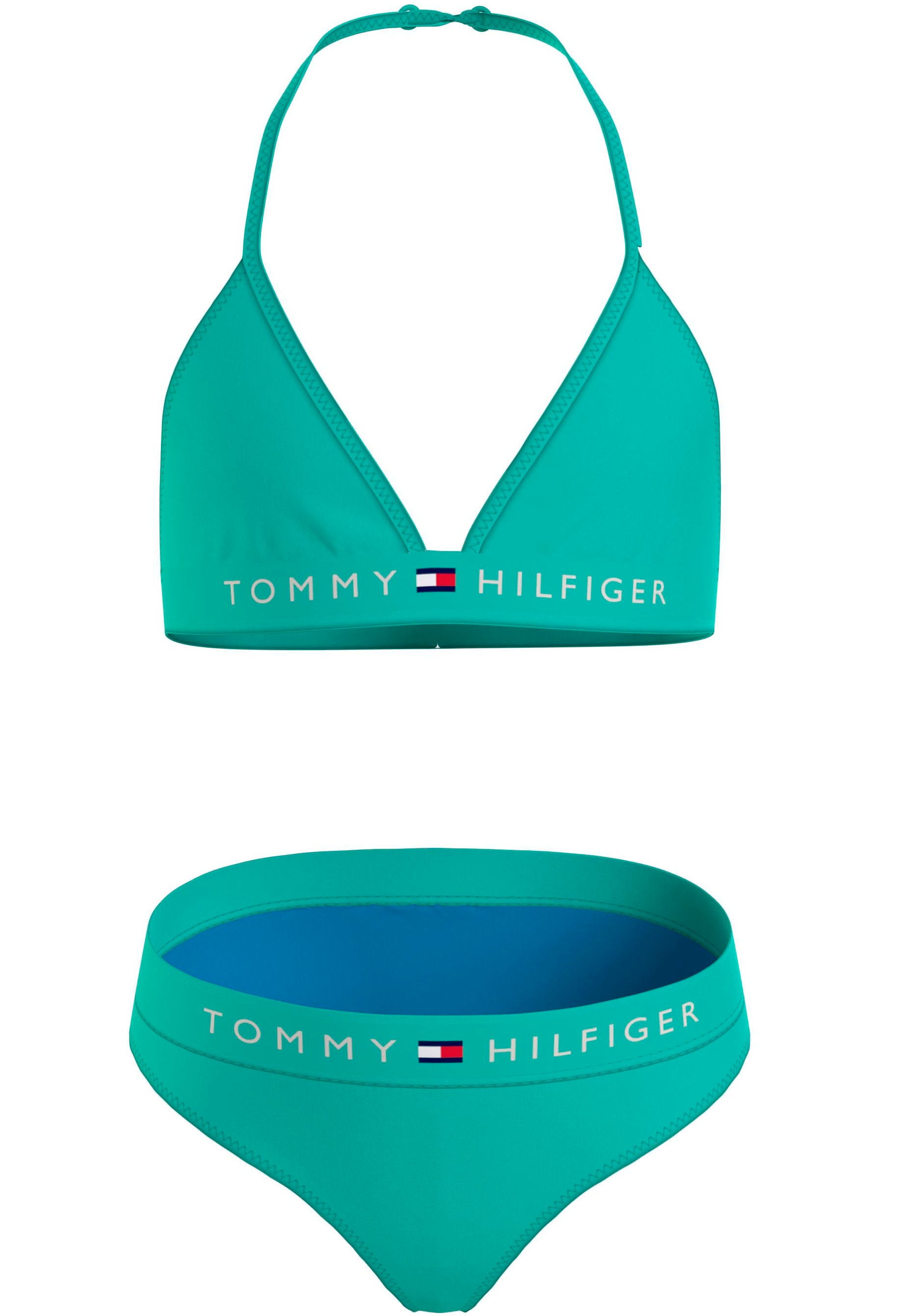 Hilfiger Swimwear Triangel-Bikini »TRIANGLE SET«, (Set, 2 St.), mit Tommy Hilfiger Markenlabel kaufen | jelmoli-shop.ch