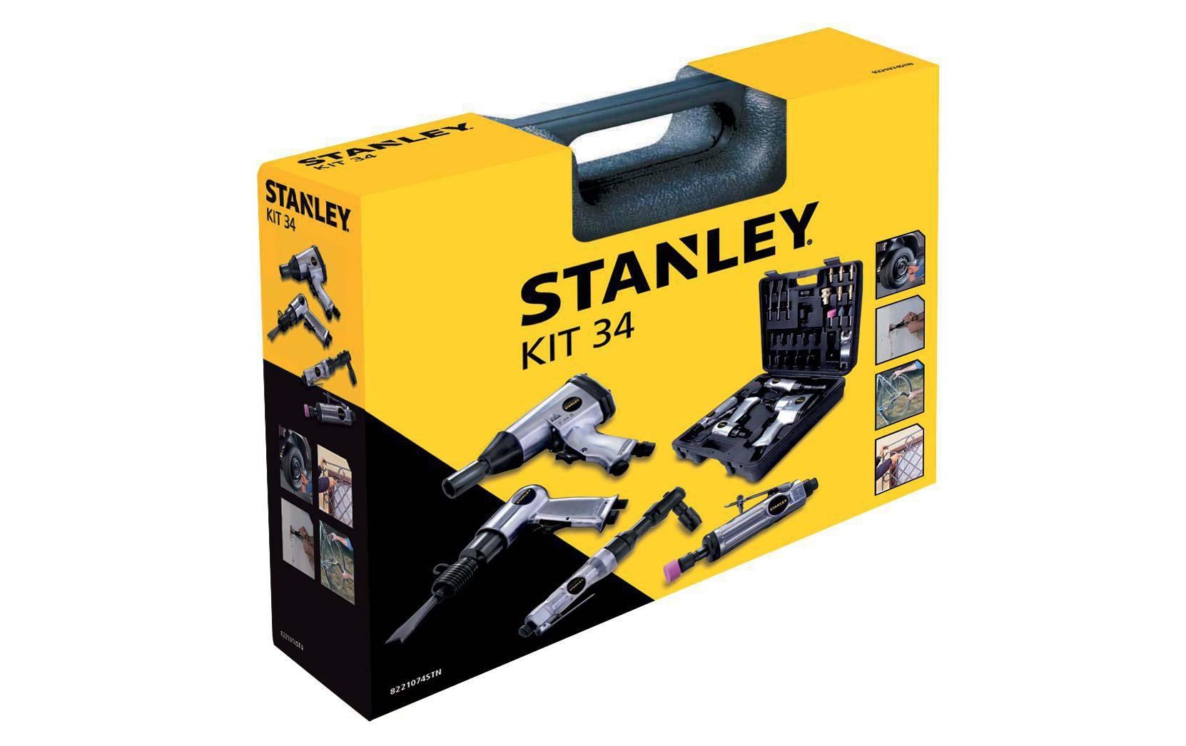 STANLEY Gasdruckregler »KIT 34 1/2" 6 bar«