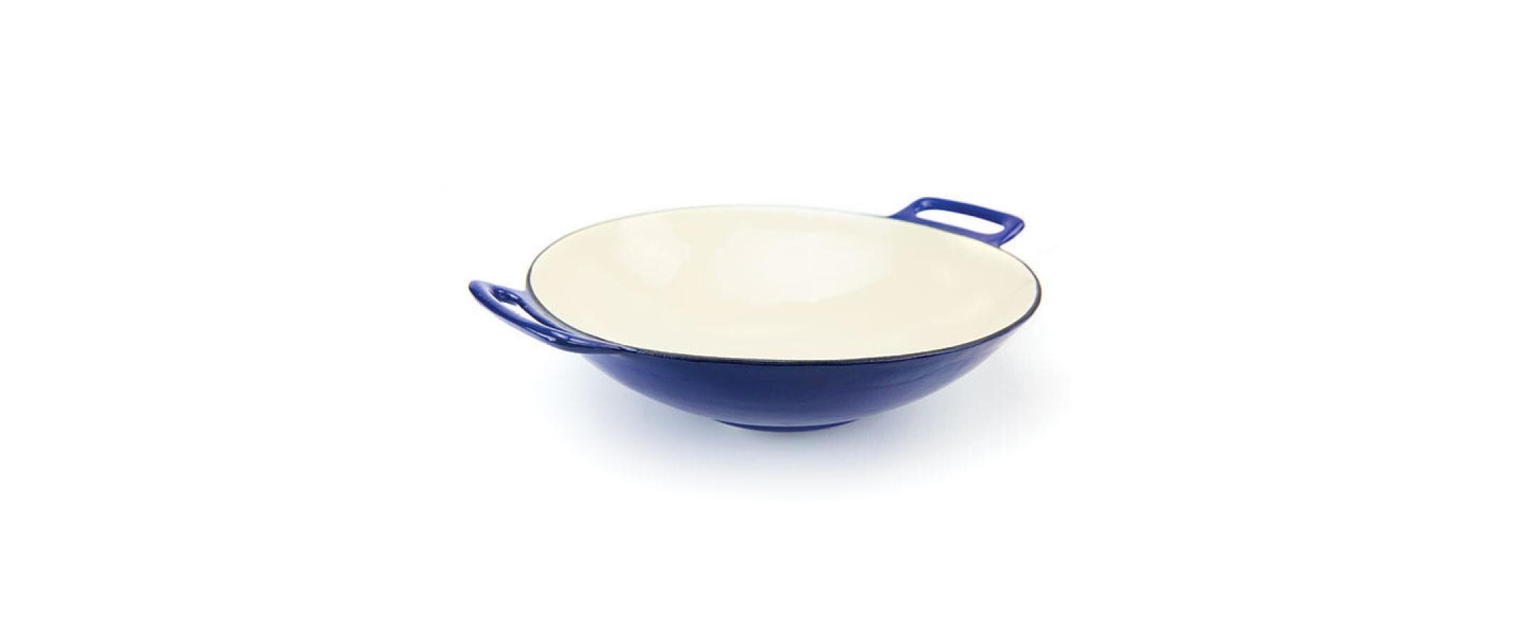 Broil King Grillpfanne »Wok Gusseisen/Porzellan-Emaille«, Gusseisen