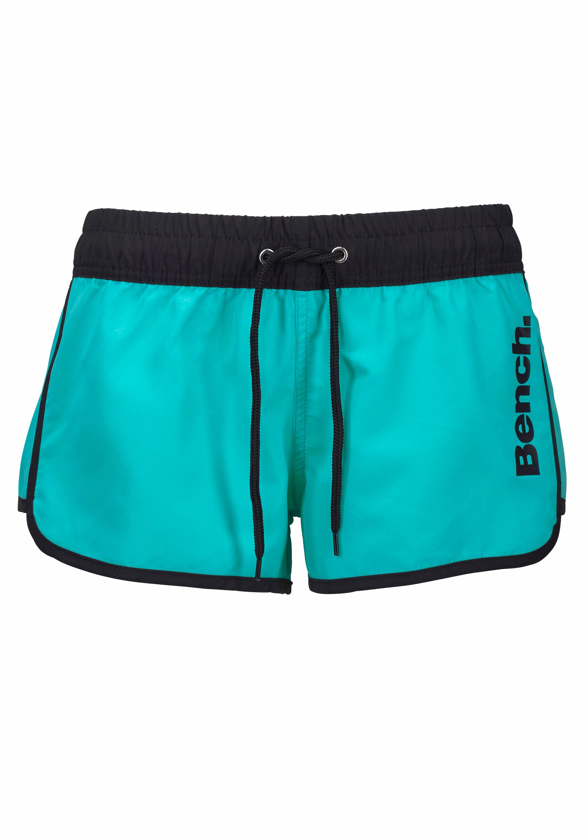 Bench. Badeshorts, aus Microfaser, mit Aussenkordel, mit Gesässtasche, mit Klettverschluss