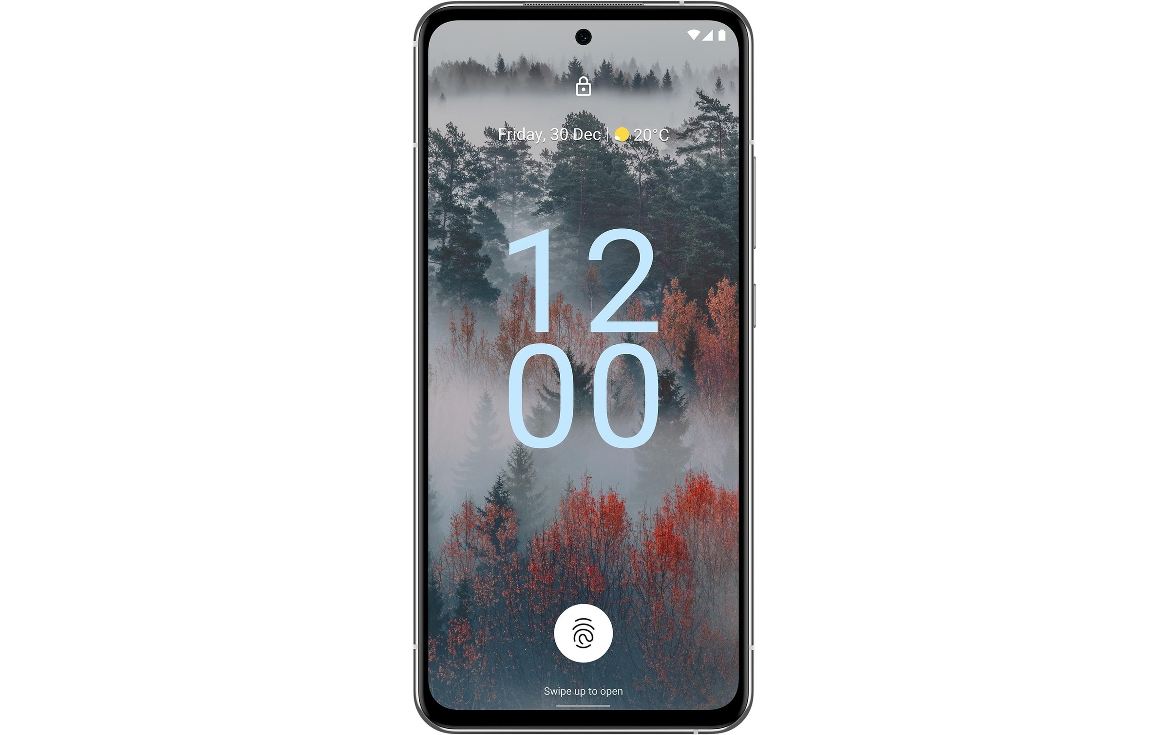 Nokia Smartphone »X30 5G 128 GB/6 RAM, DS, ice white«, weiss