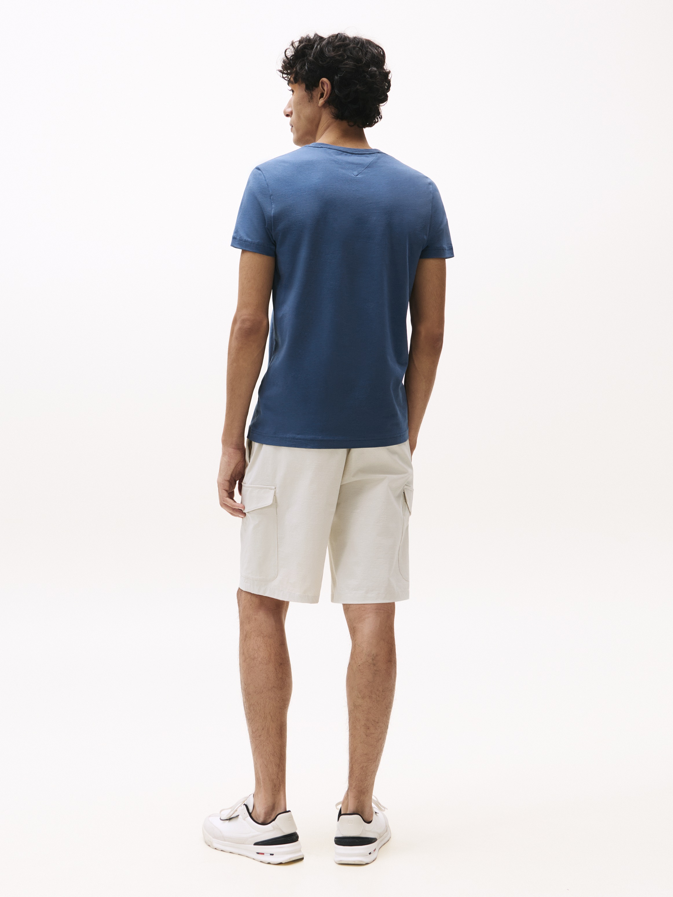 Tommy Hilfiger T-Shirt »STRETCH SLIM FIT TEE«, mit Rundhalsausschnitt