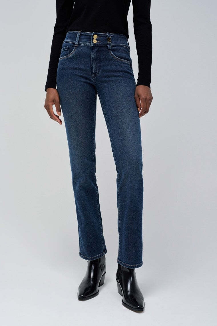 Salsa Straight-Jeans »Salsa Jeans Jeans Secret Straight With Detail«