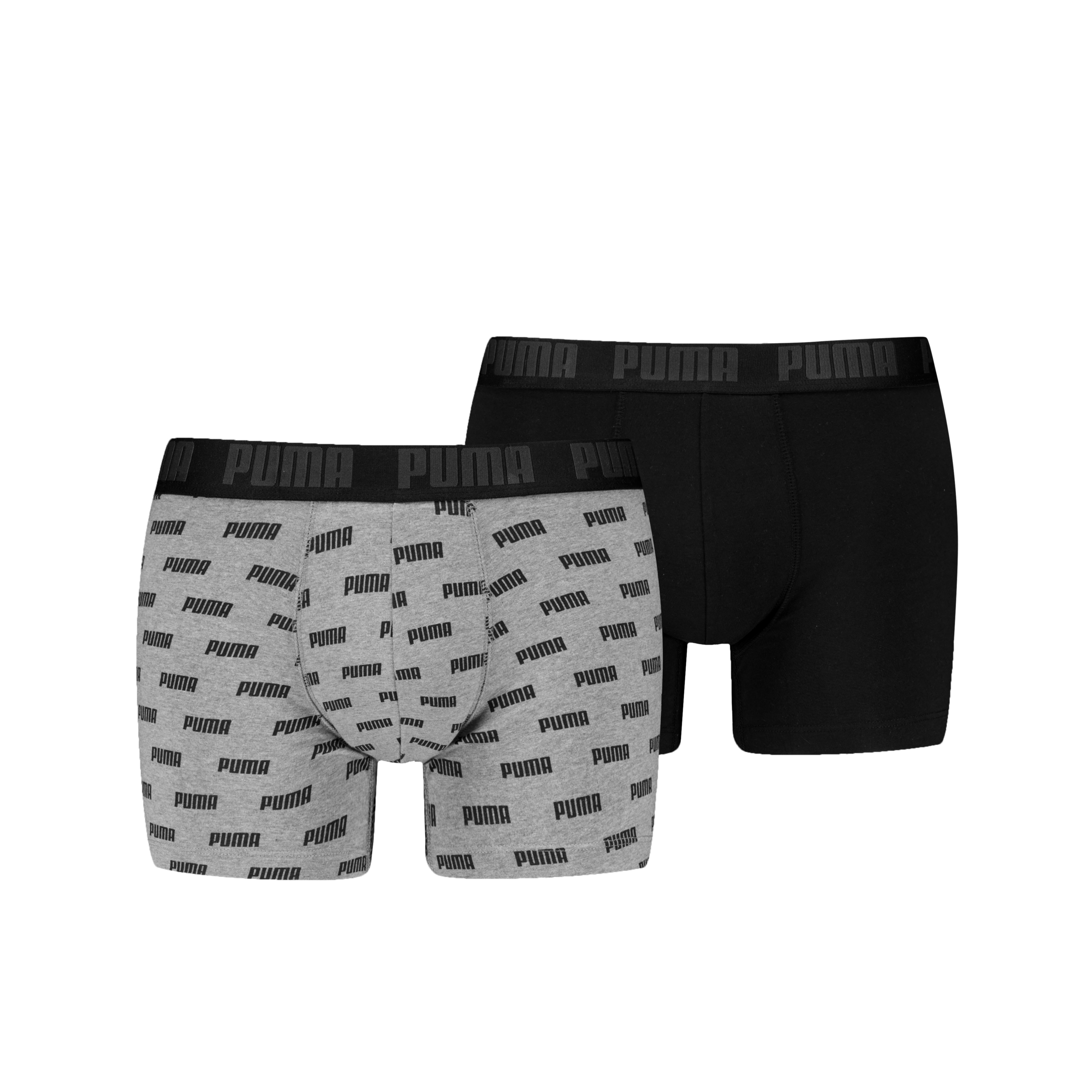 PUMA Boxer Packung, 2er-Pack, mit Allover Puma Druck