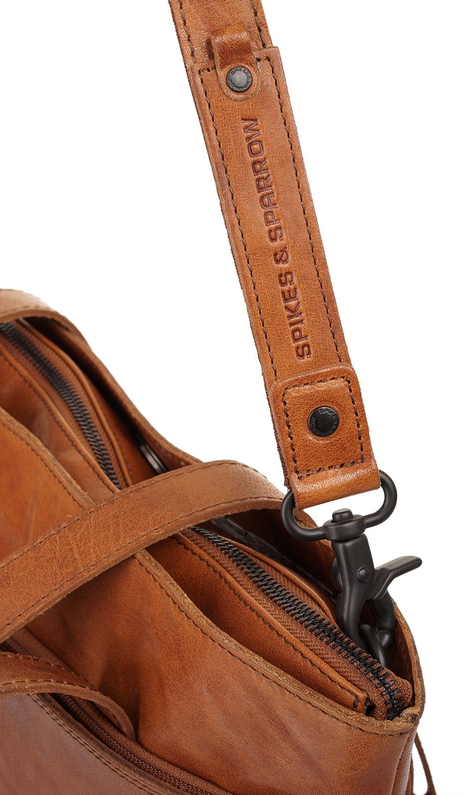 Spikes & Sparrow Shopper, echt Leder