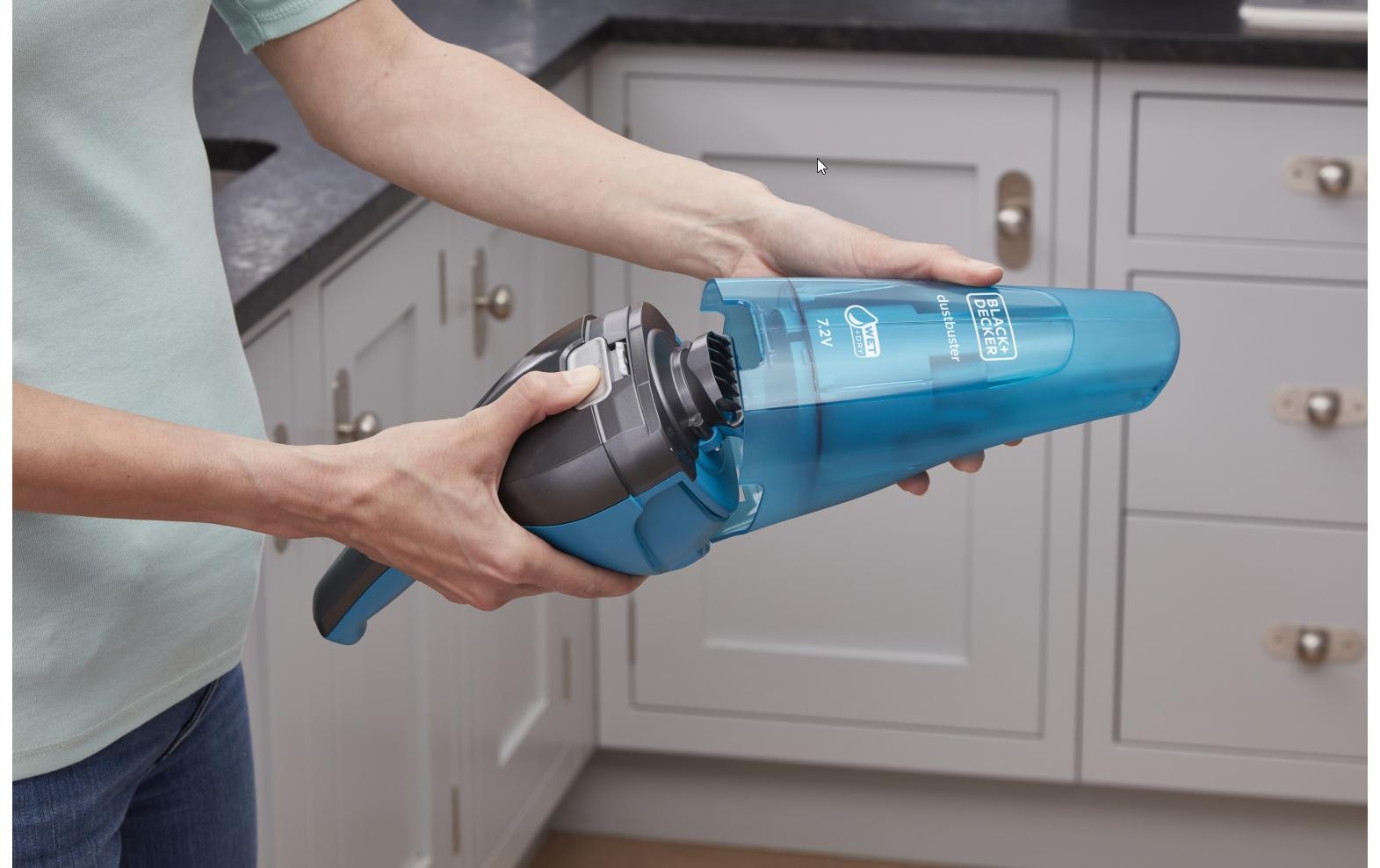 Black + Decker Akku-Handstaubsauger »WET+DRY Dustbuster«