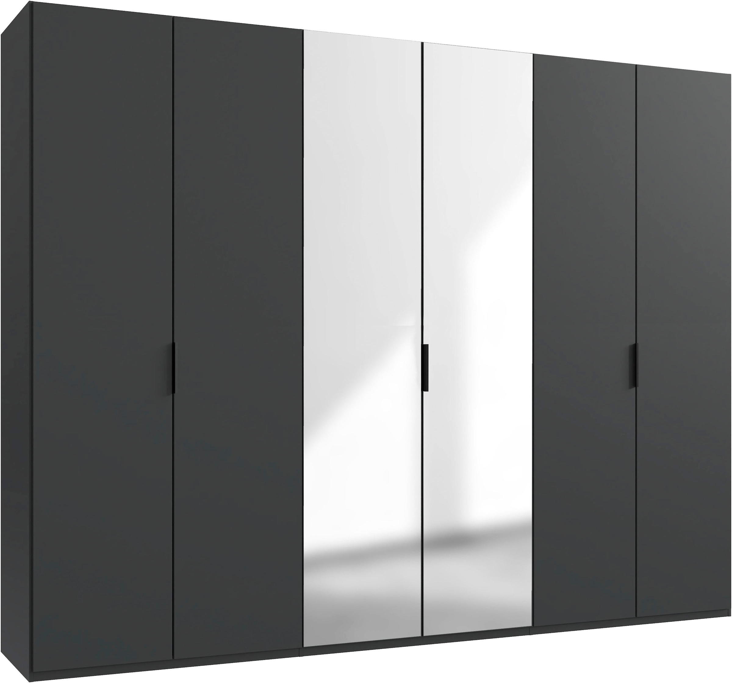 Wimex Kleiderschrank »Oxford by fresh to go, in 3 Breiten, Made in Germany« wahlweise mit oder ohne Spiegel, mit hochwertigen Falttüren für den perfekten Überblick