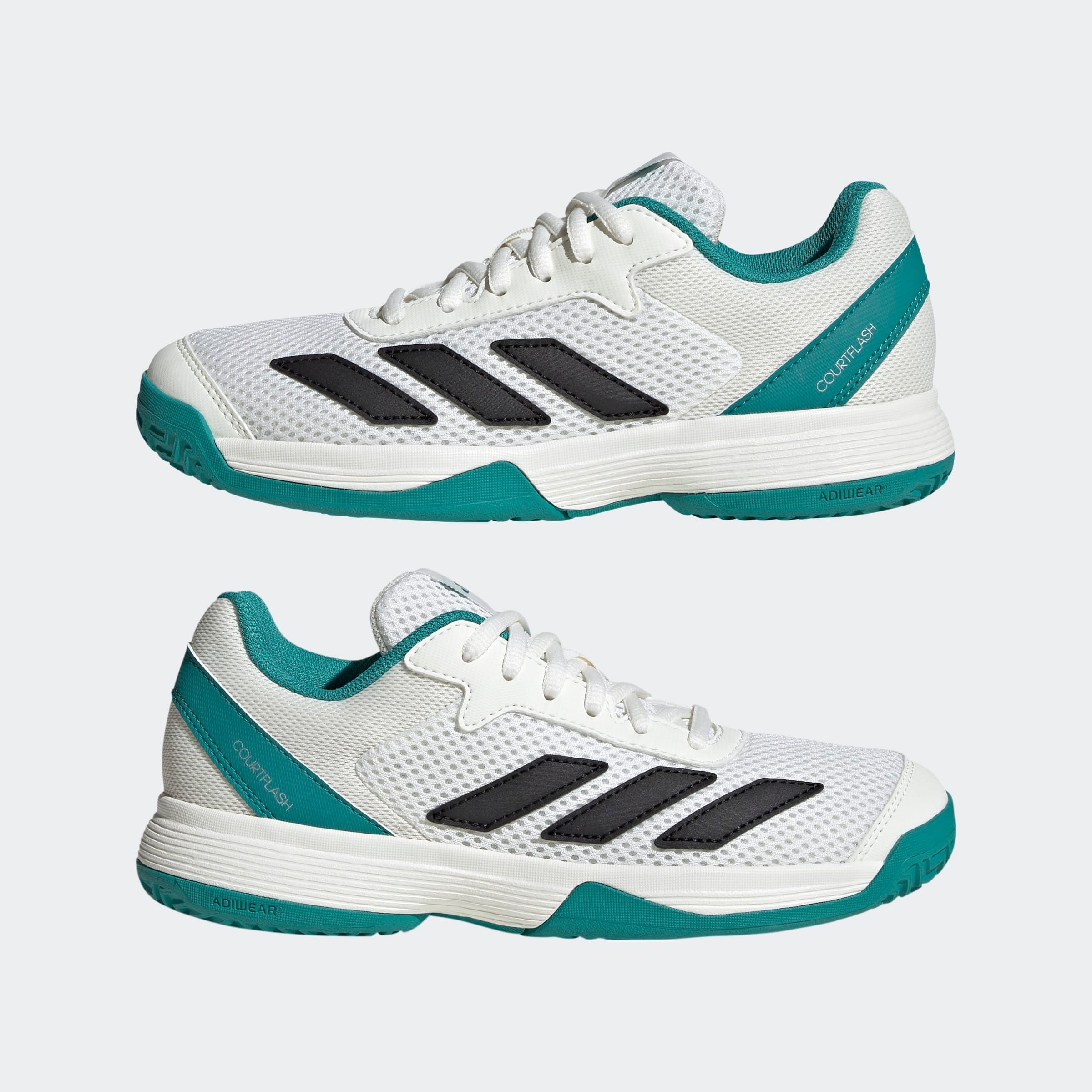 adidas Performance Tennisschuh »COURTFLASH KIDS«, geeignet für Hartplatz und Sandplatz