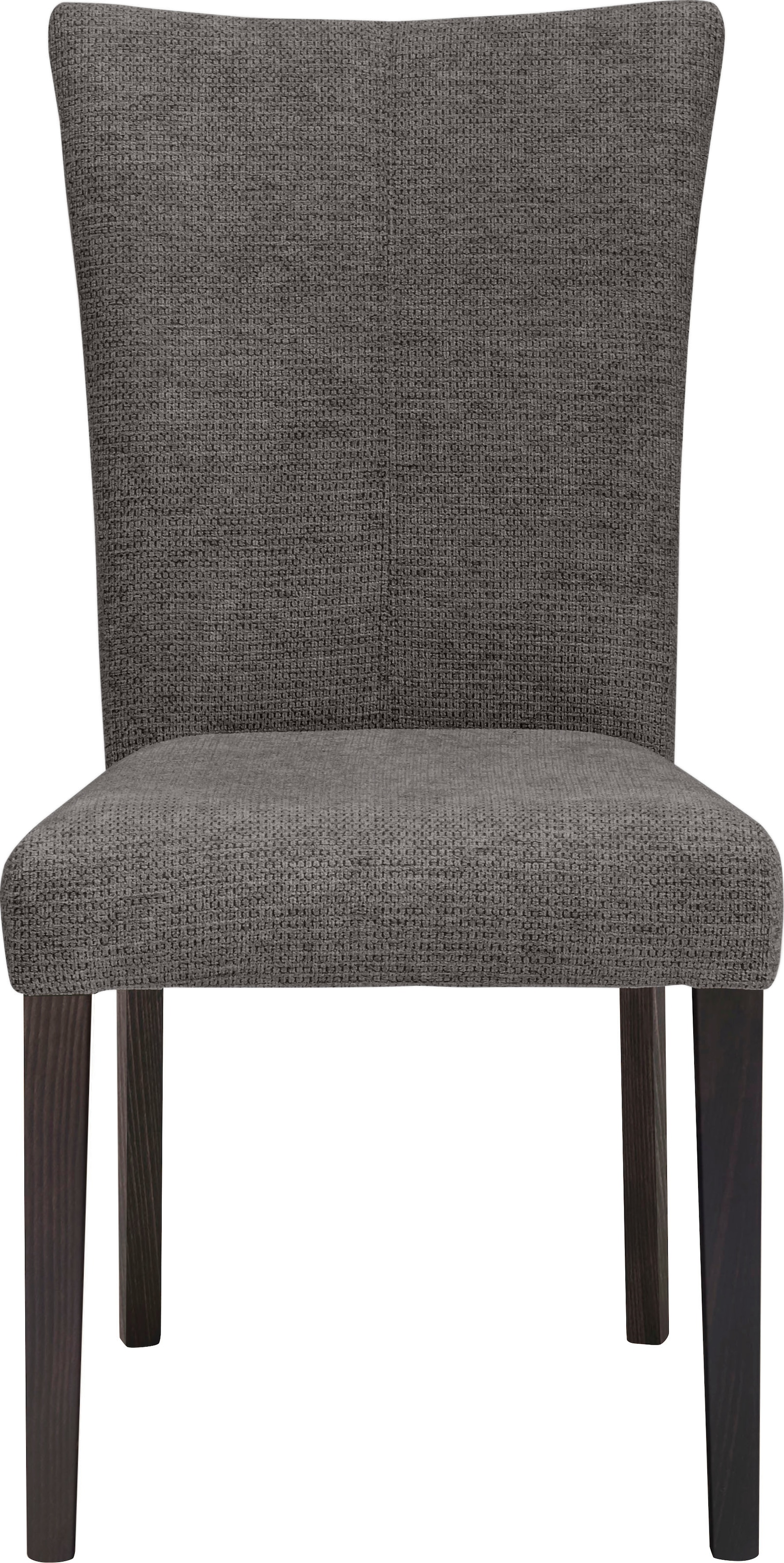Home affaire 4-Fussstuhl »Aspen«, (Set), 2 St., Softstruktur, Beine aus massiver Buche, wengefarben lackiert