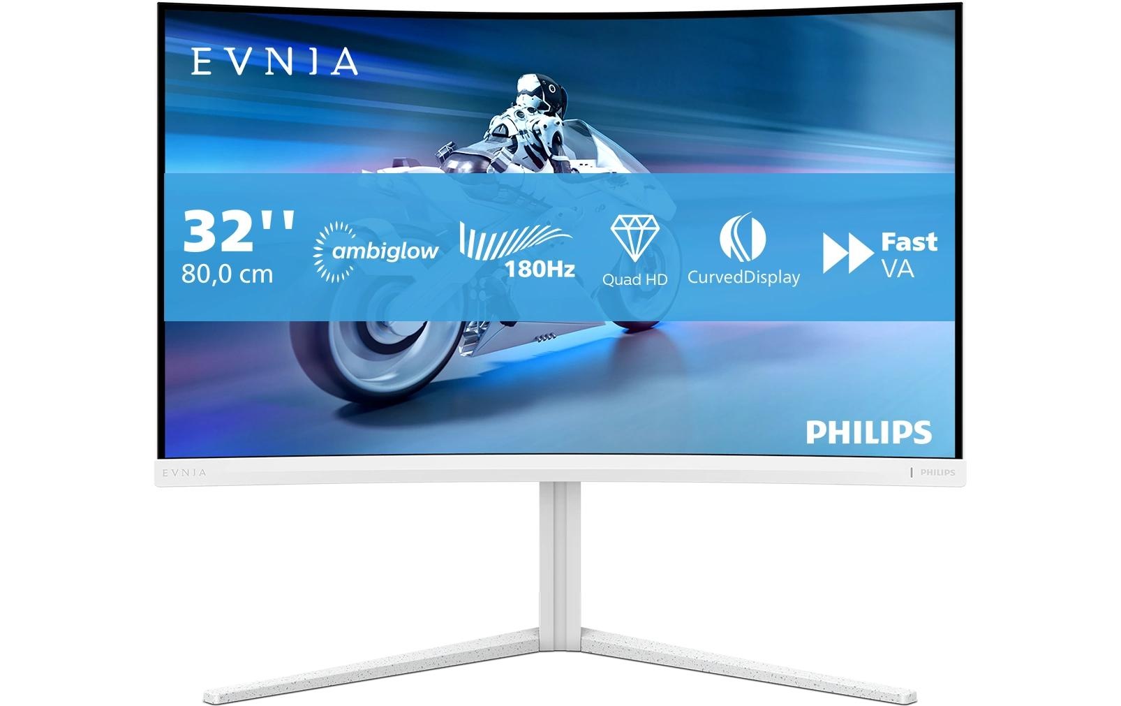 Philips Gaming-Monitor »32M2C5501/00«, 79,695 cm/31,5 Zoll, 2560 x 1440 px, WQHD, 180 Hz