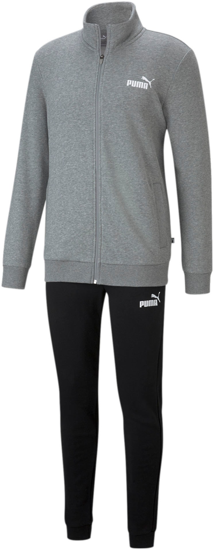 PUMA Trainingsanzug »CLEAN SWEAT SUIT TR«, (2 tlg.)