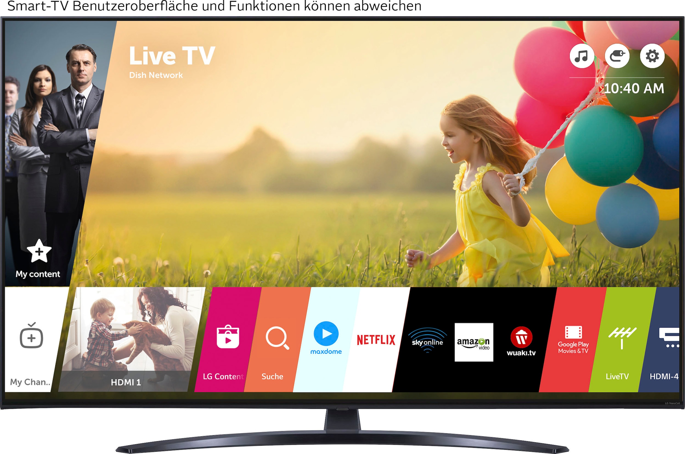➥ LG LED-Fernseher »65NANO769QA«, 4K α5 AI-Prozessor, Jelmoli-Versand LED, shoppen jetzt | HD, cm/65 HDMI Ultra Gen5 Direct 2.0, 164 Zoll, Sprachassistenten 4K Smart-TV