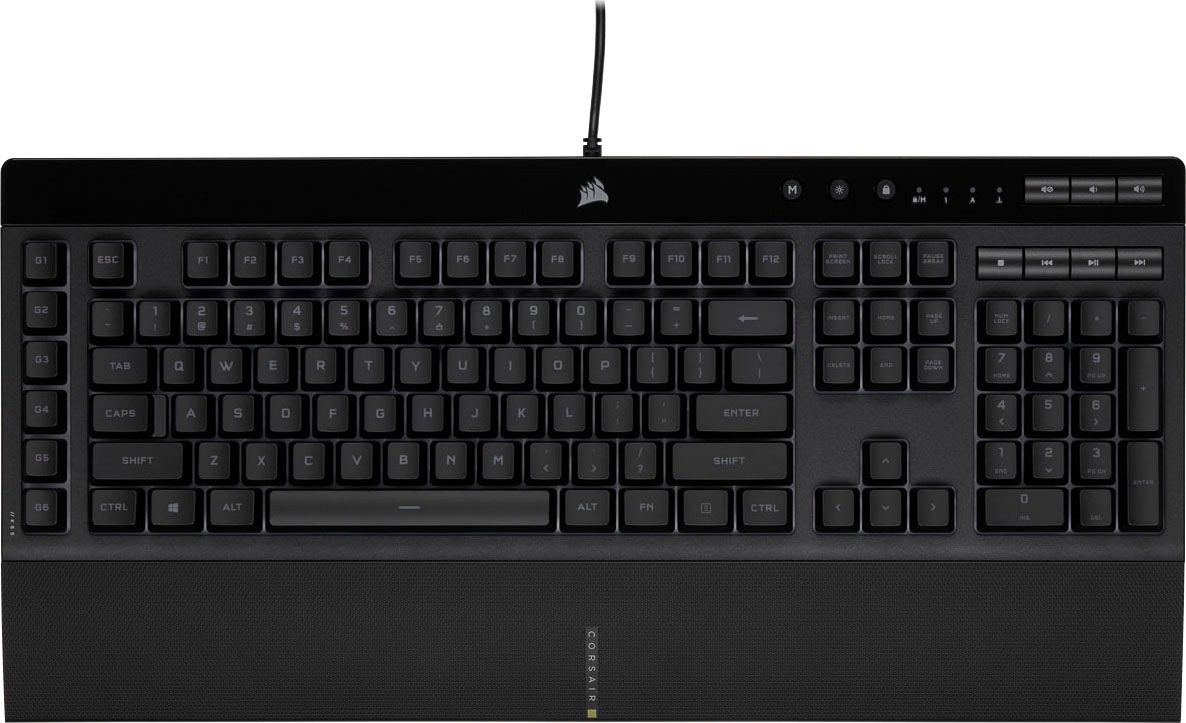 Corsair Gaming-Tastatur »K55 RGB PRO«, (Ziffernblock-USB-Anschluss-Fn-Tasten)