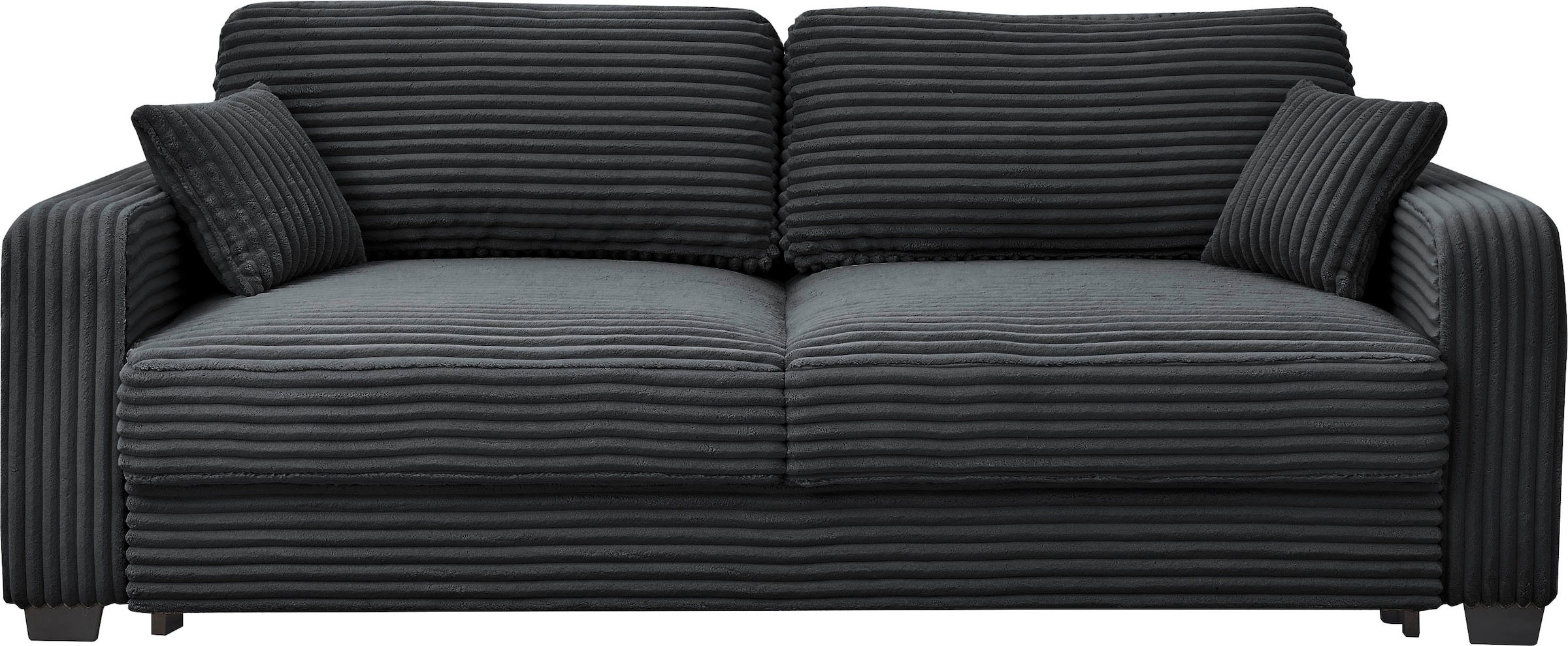 ED EXCITING DESIGN Schlafsofa »Carrara«, mit Bettkasten & 2 Zierkissen