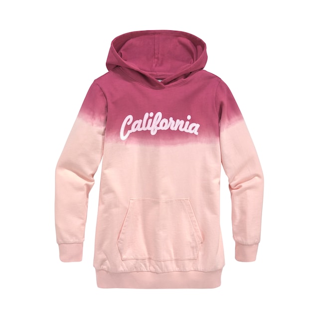 ✵ KIDSWORLD Kapuzensweatshirt »California«, in längerer Form online kaufen  | Jelmoli-Versand