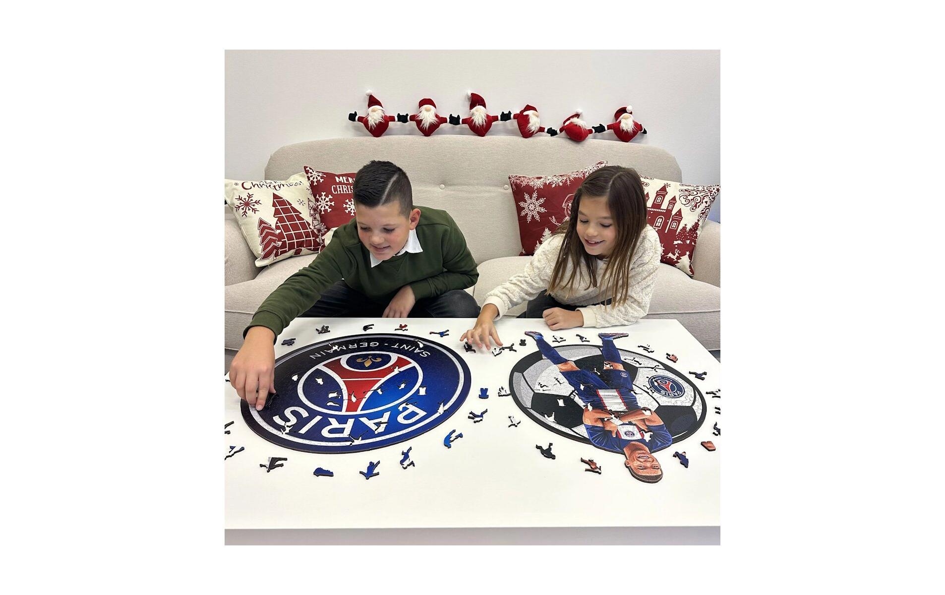 Puzzle »Iconic PSG FC – Logo«, Holzart: Birke (Herkunftsland: China)