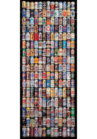 Papermoon Fototapete »American Beer Cans - Türtapete«, matt, Vlies, 2 Bahnen, 90 x 200 cm kaufen