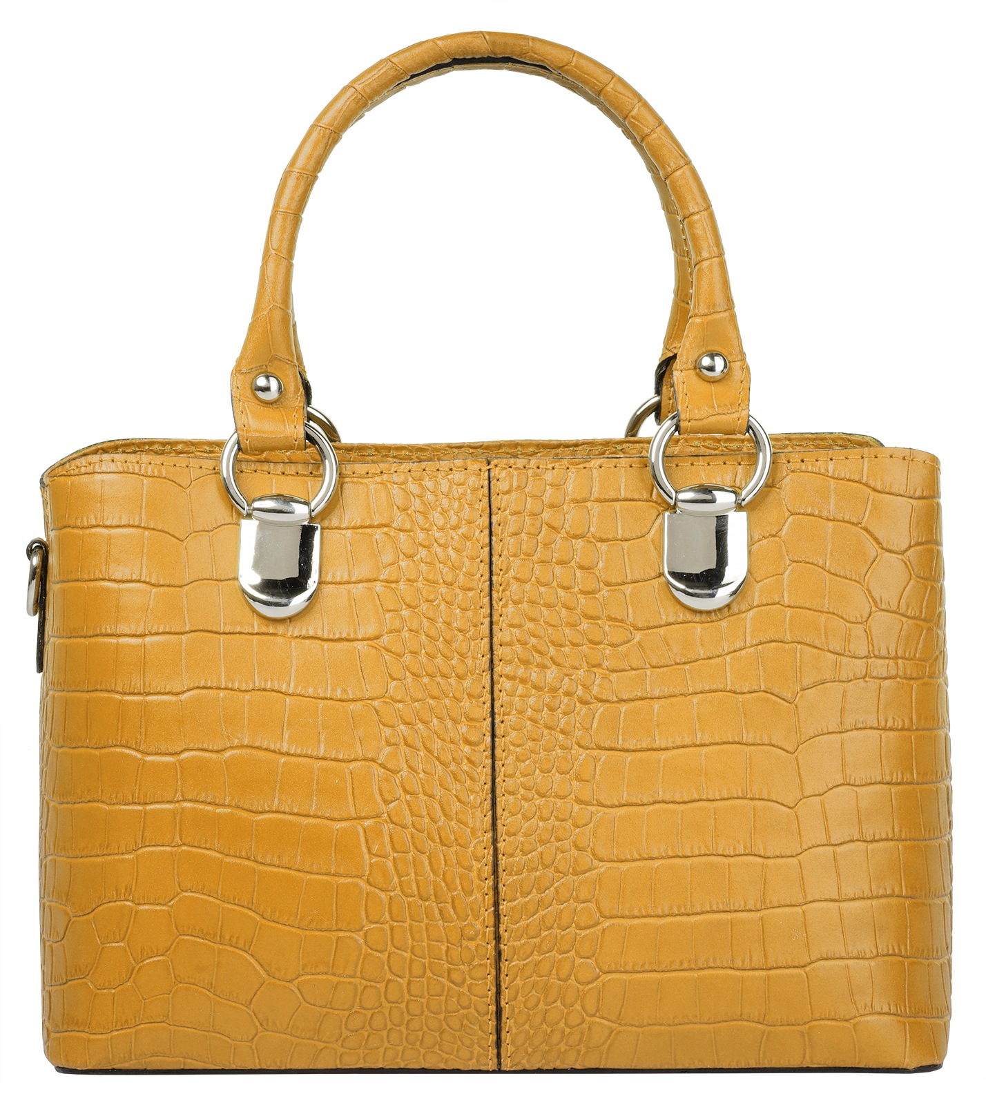 Cluty Umhängetasche, echt Leder, Made in Italy