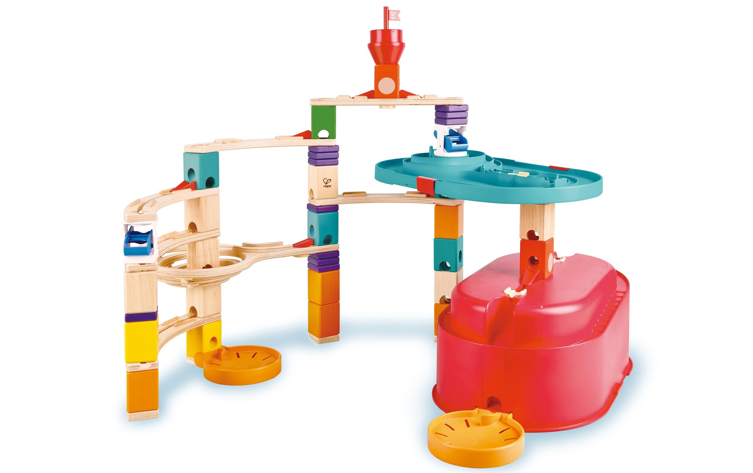 Hape Kugelbahn »Quadrilla: Baukasten«, (58 tlg.) kaufen
