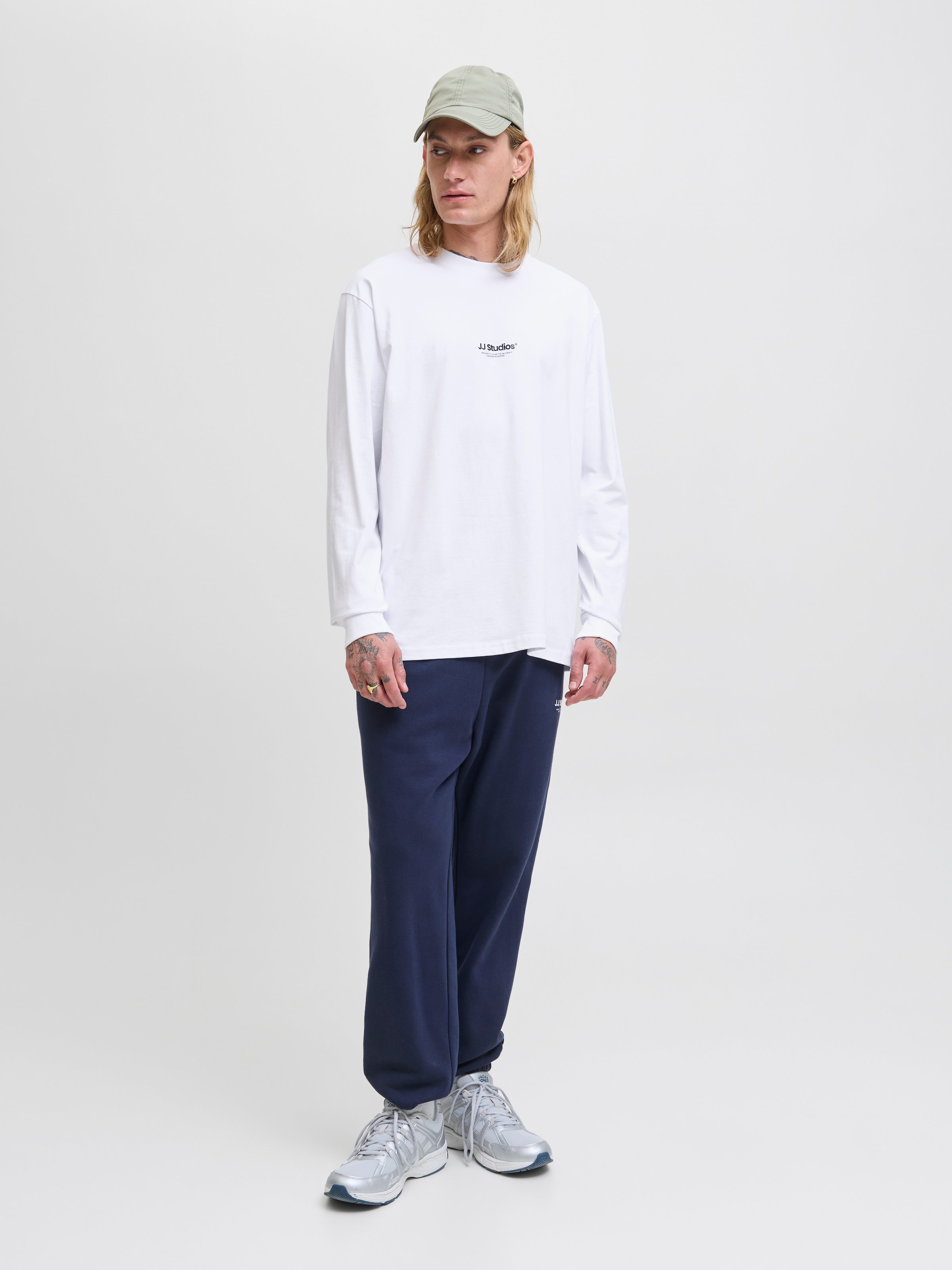 Jack & Jones Langarmshirt »JJESOHO TEE LS CREW NECK NOOS«