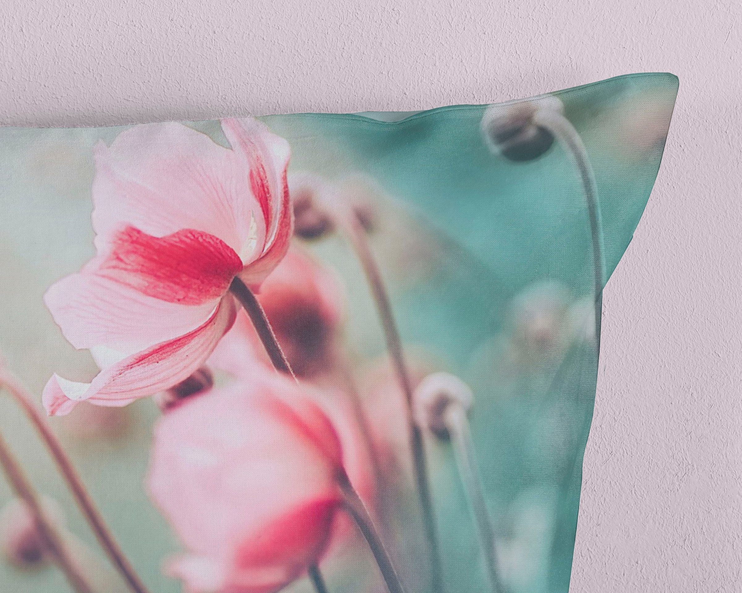 good morning Wendebettwäsche »Lizz«, 100% Baumwolle, Renforcé, 155x220, Reissverschluss, Wendeoptik, Poppy