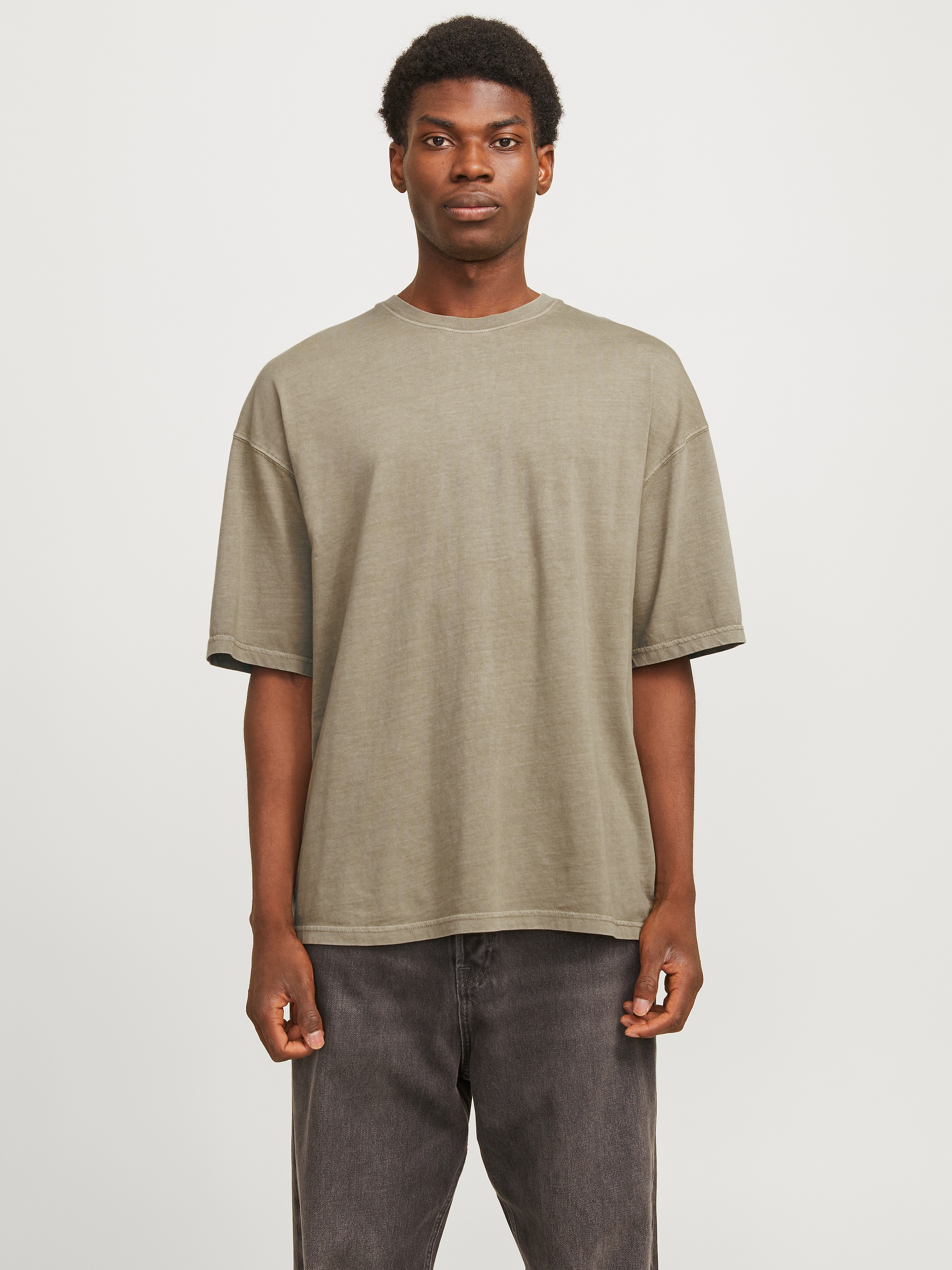 Jack & Jones Rundhalsshirt »JJECHARGE FADED TEE O-NECK NOOS« mit Rundhalsausschnitt