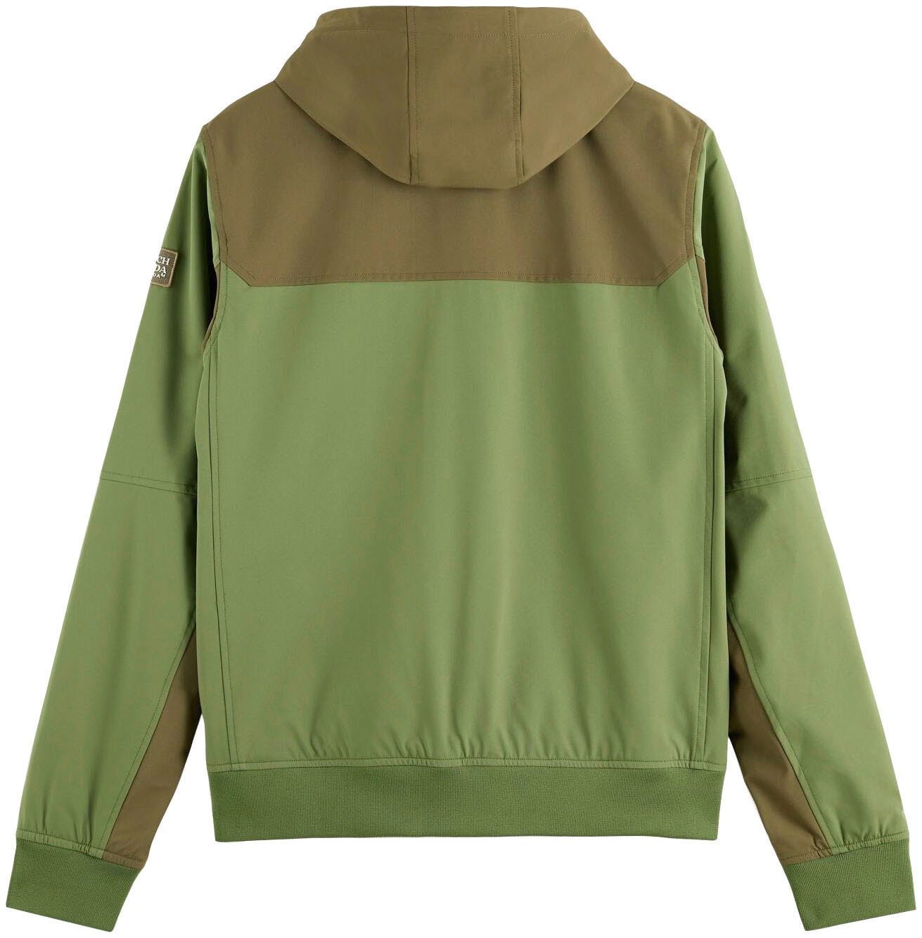 Scotch & Soda Outdoorjacke »Hooded colourblock jacket«, mit Kapuze, im modischem colorblocking