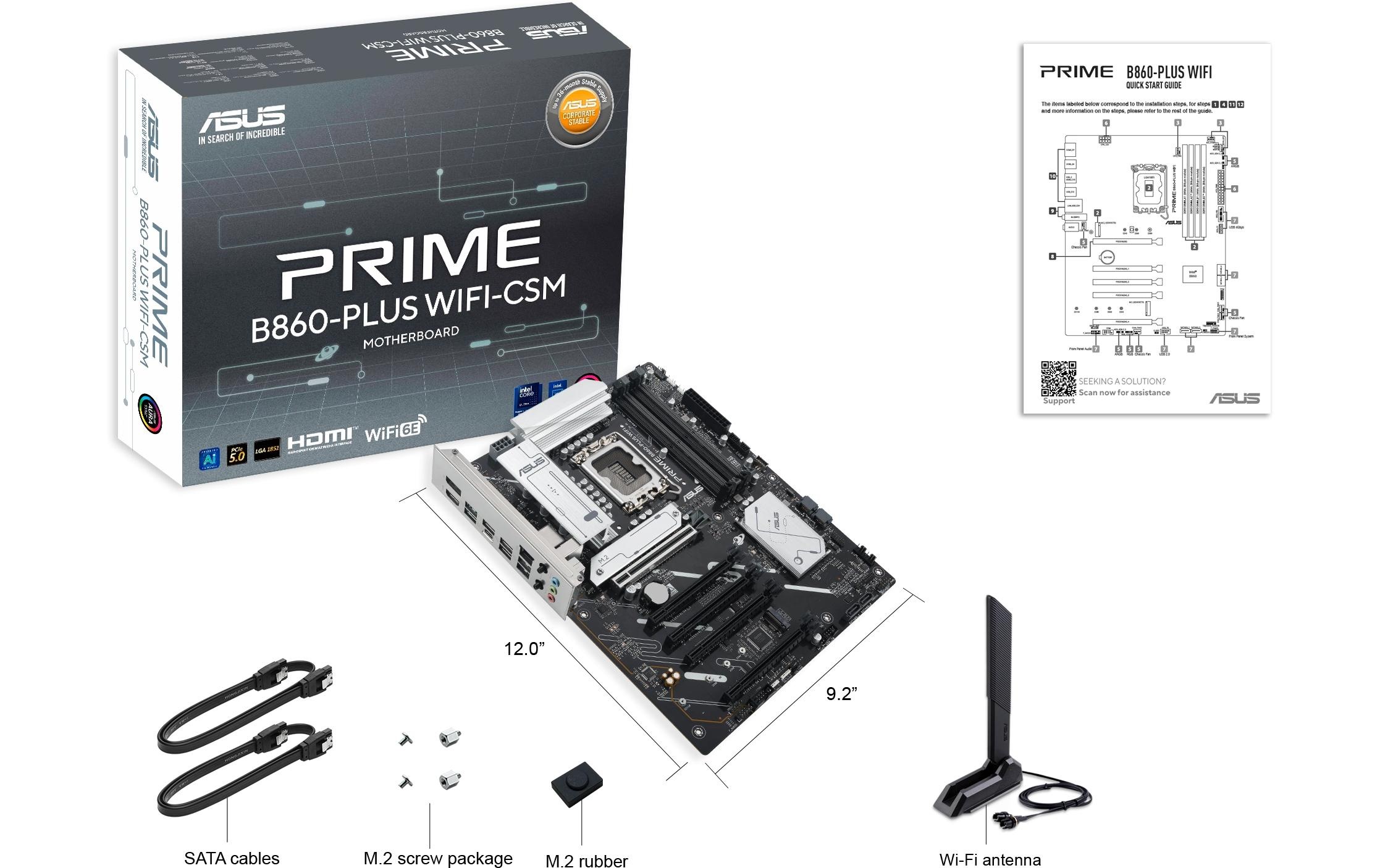 Asus Mainboard »TUF GAMING B860-PLUS WIFI«