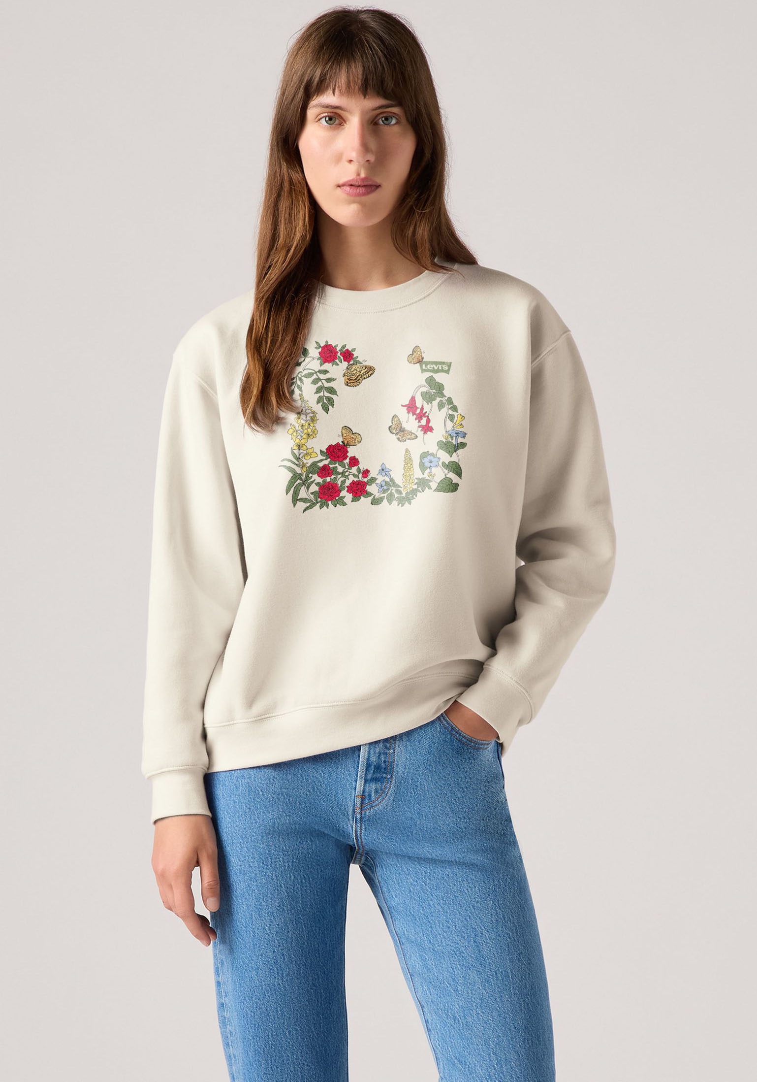 Levi's® Sweatshirt, mit Logo Print