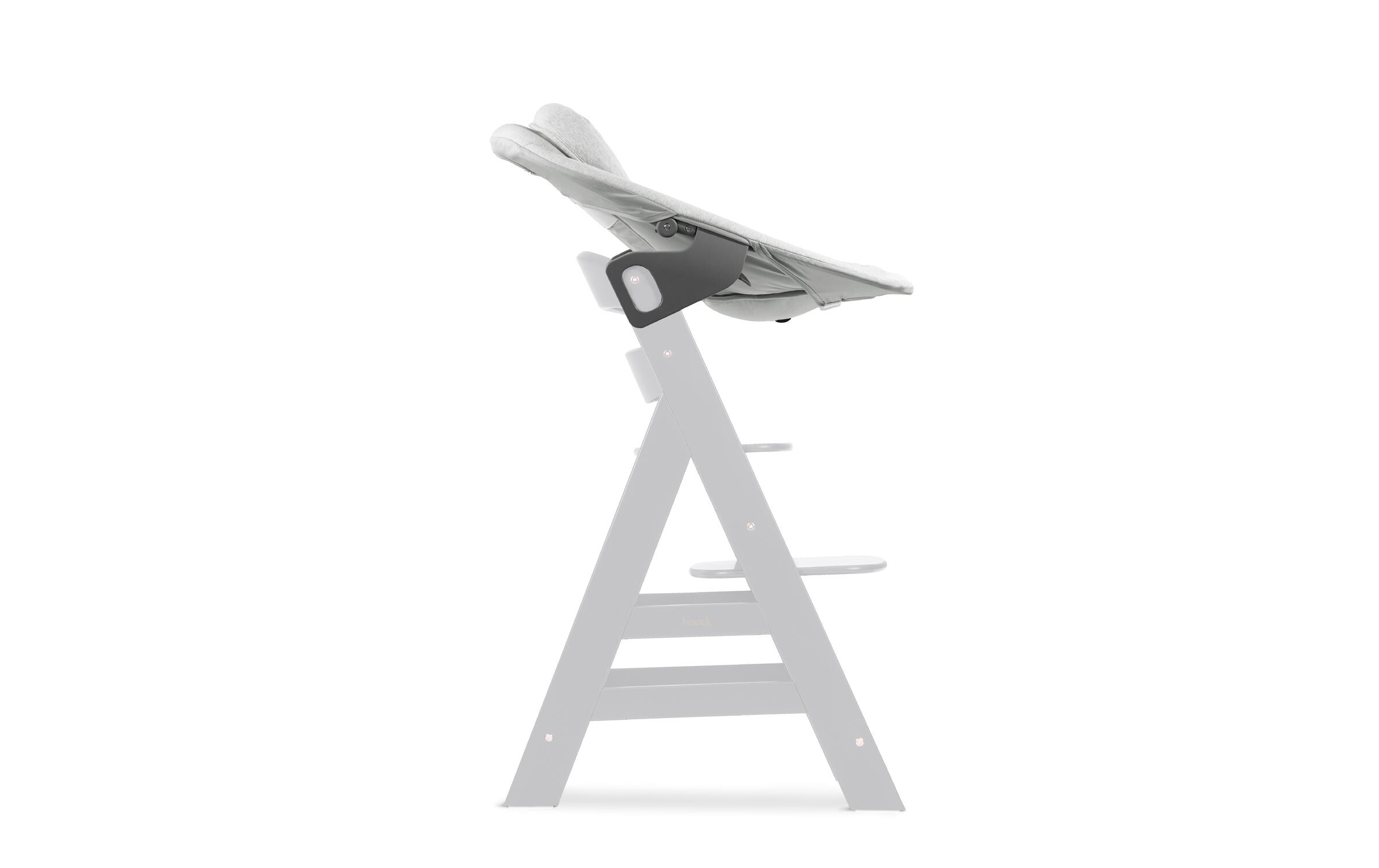 Hauck Hochstuhl »Alpha Bouncer Premium Light Grey«