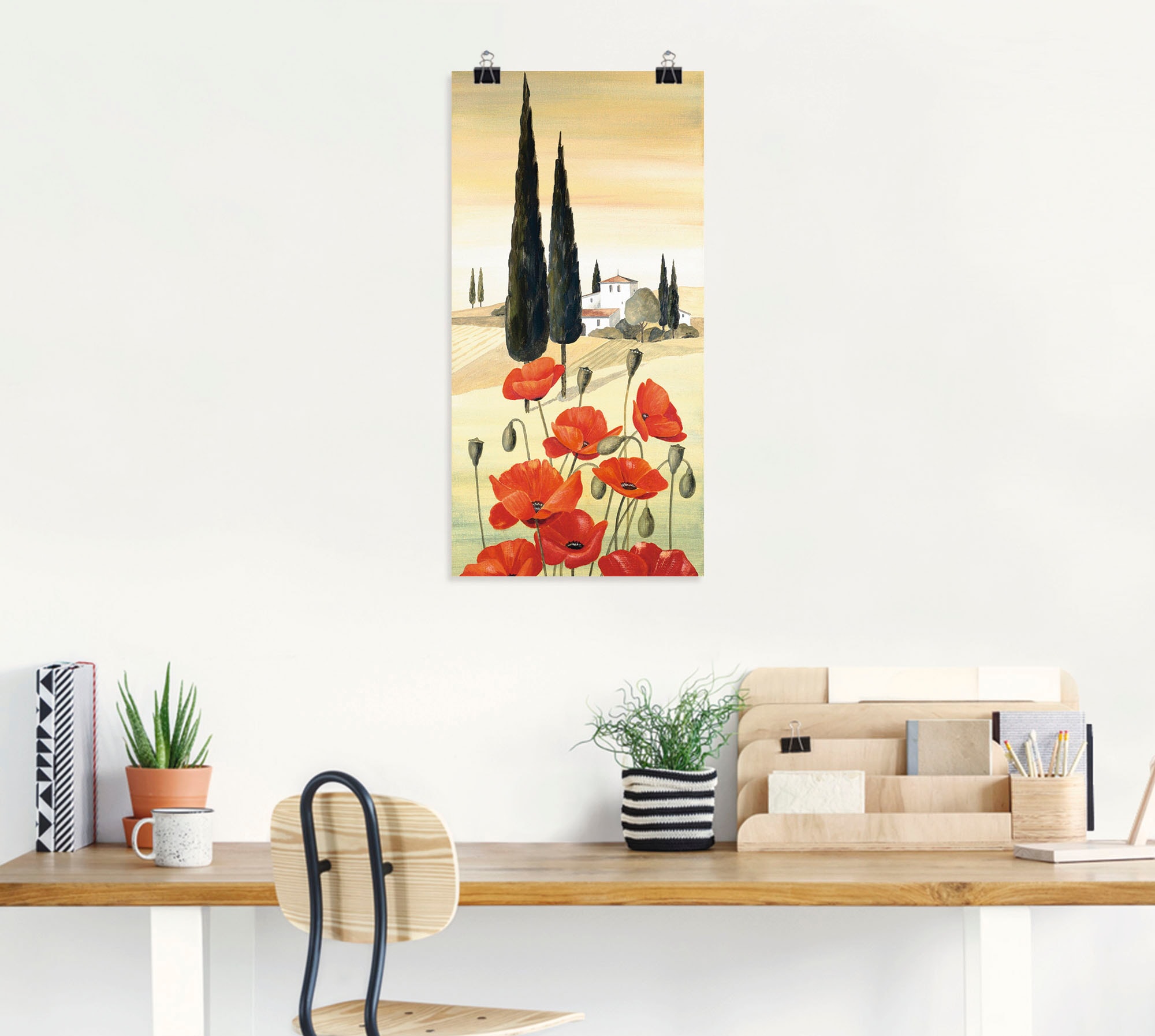 Artland Wandbild »Blumen Zusammensetzung II«, Blumen, (1 St.), als Leinwandbild, Poster in verschied. Grössen