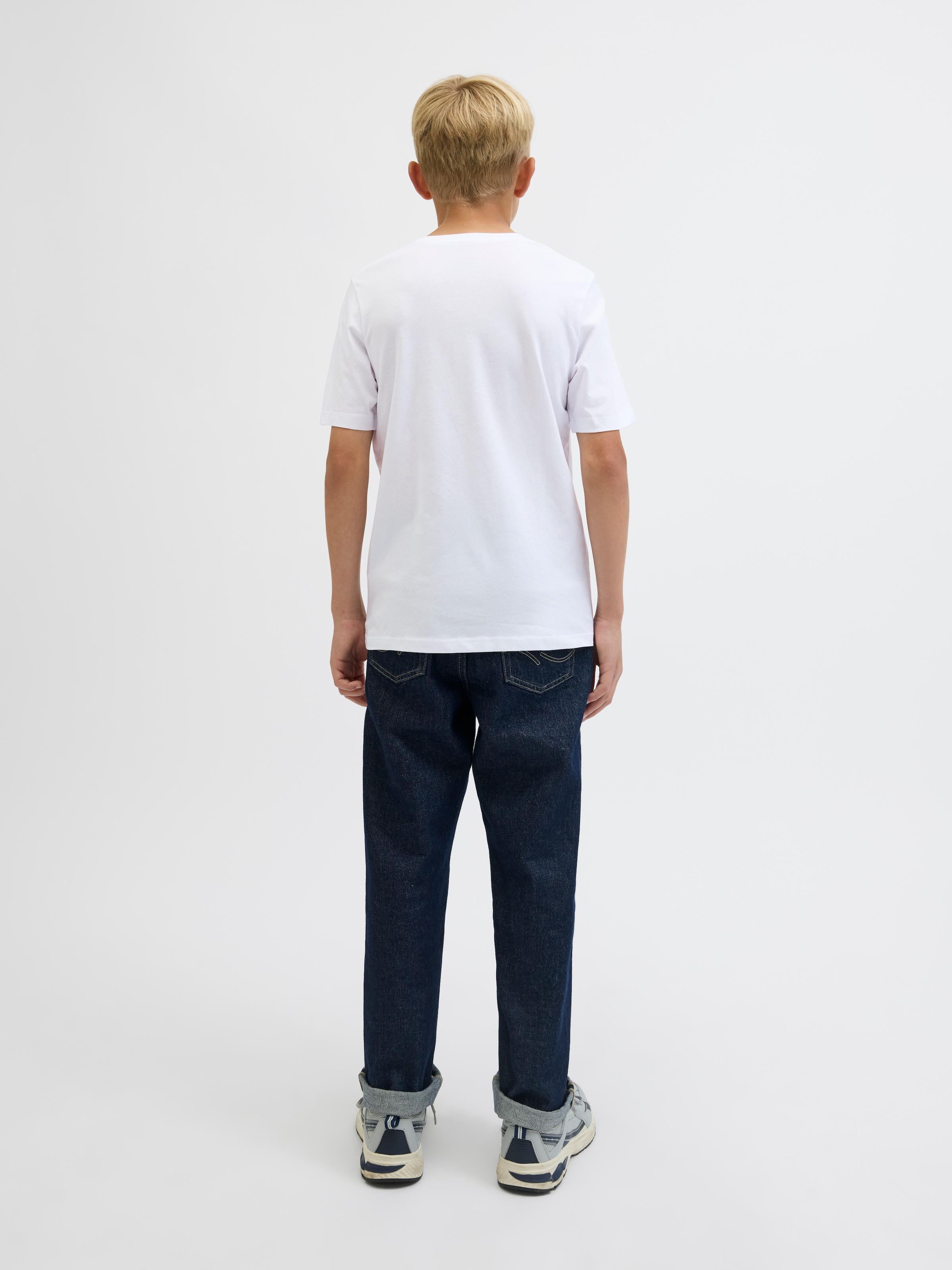 Jack & Jones Junior T-Shirt »JJGEPLAS TEE SS CREW NECK 3PK MP JNR«, (Packung, 3 tlg.)
