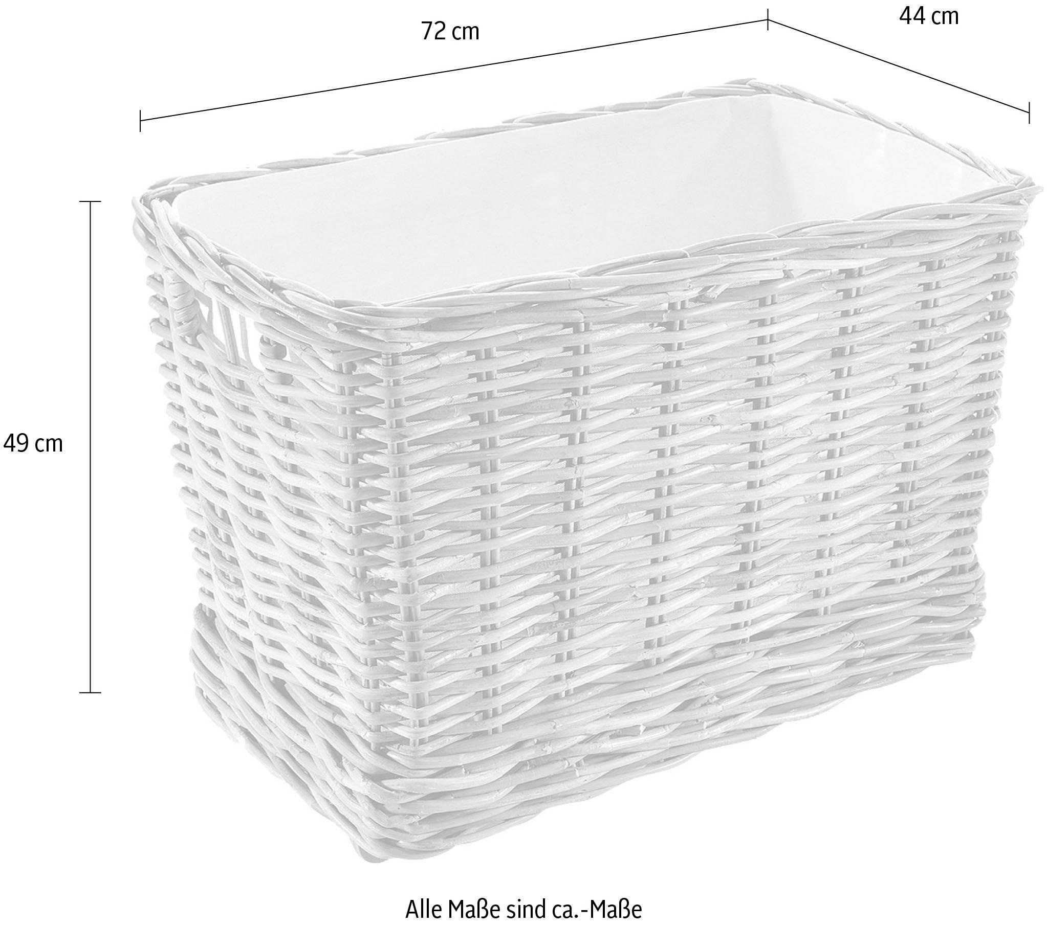 cm | locker Kaminholzkorb, 72/44/49 Jelmoli-Versand online shoppen