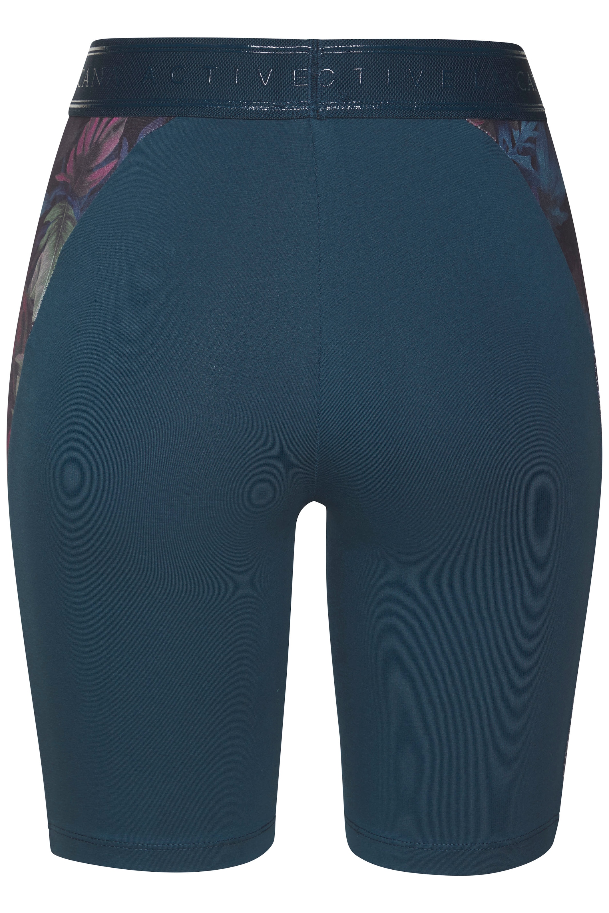 LASCANA ACTIVE Shorts, mit floralen Einsätzen