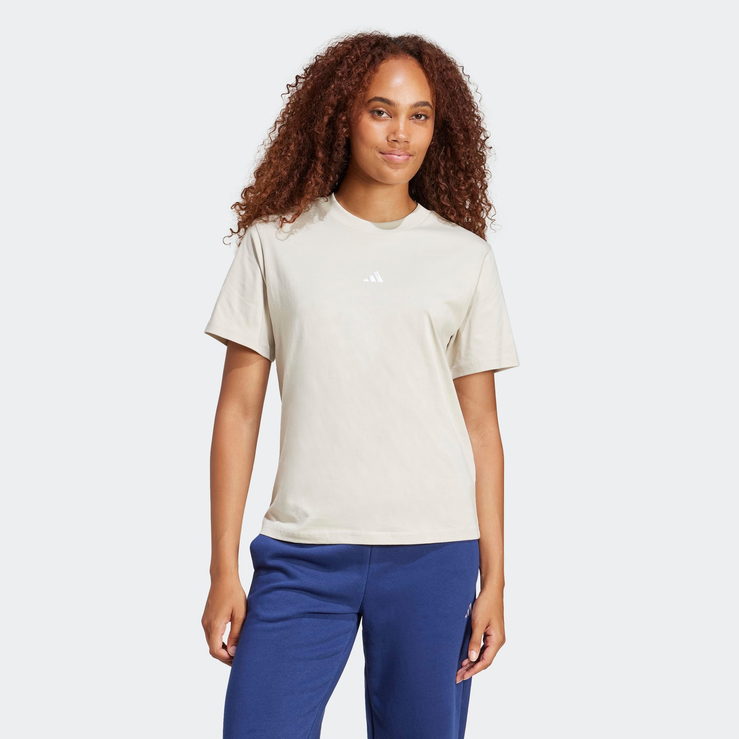 adidas Sportswear T-Shirt »W SL SJ T« Basic Design, Rundhalsausschnitt, mit kleinem 3-Streifen Logo