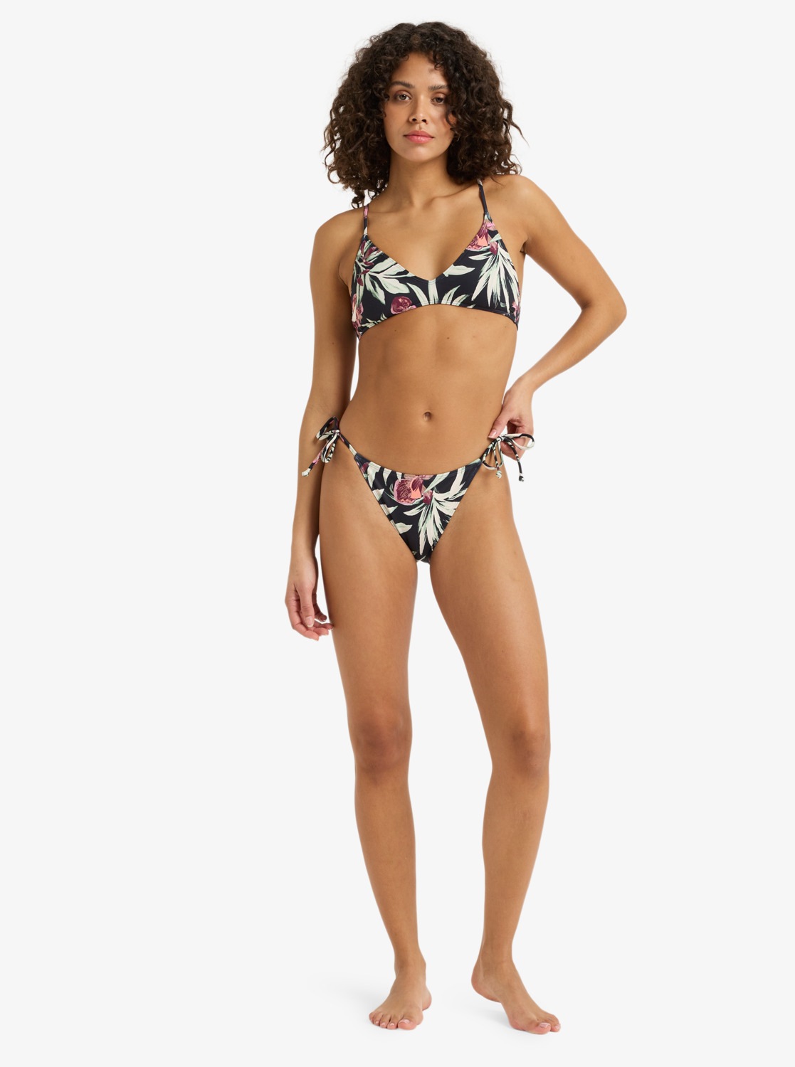 Roxy Triangel-Bikini-Top »PT BEACH CLASHORT SLEEVEICS STRAPPY BRA«, (1 St.)