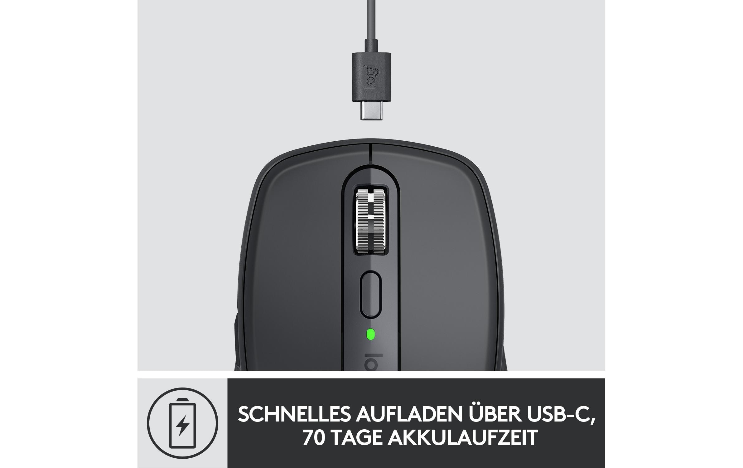 Logitech Maus »Logitech MX Anywhere 3 graphite«, kabellos