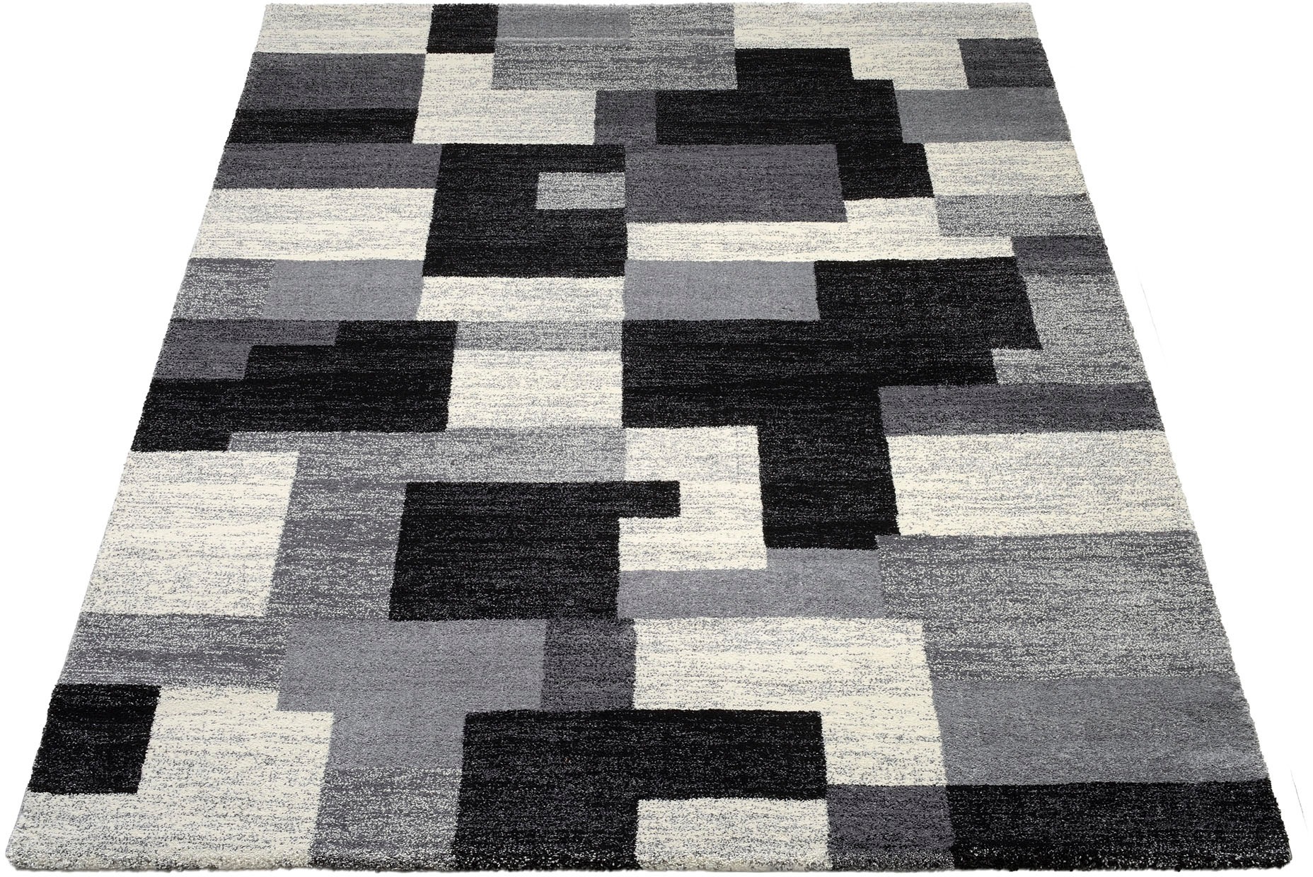 OCI DIE TEPPICHMARKE Teppich »Steady Allover«, rechteckig, 20 mm Höhe, besonders weich durch Mircofaser, Wohnzimmer
