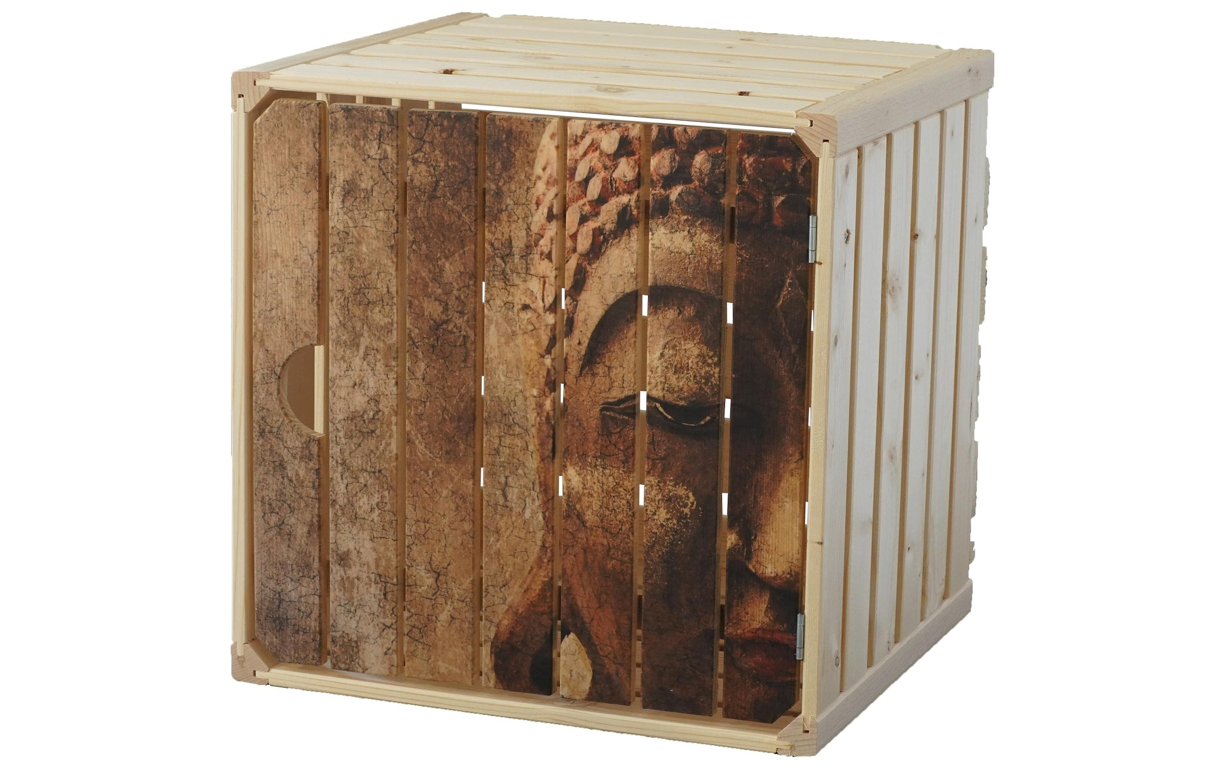 ❤ im Zollhaus Holzkiste Shop Holz bestellen »Buddha« Jelmoli-Online