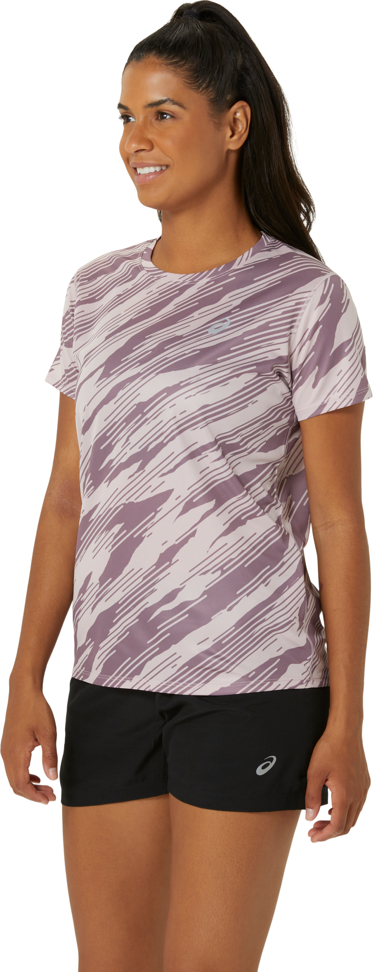 Asics Laufshirt »CORE ALL OVER PRINT SHORTSLEEVE TOP«