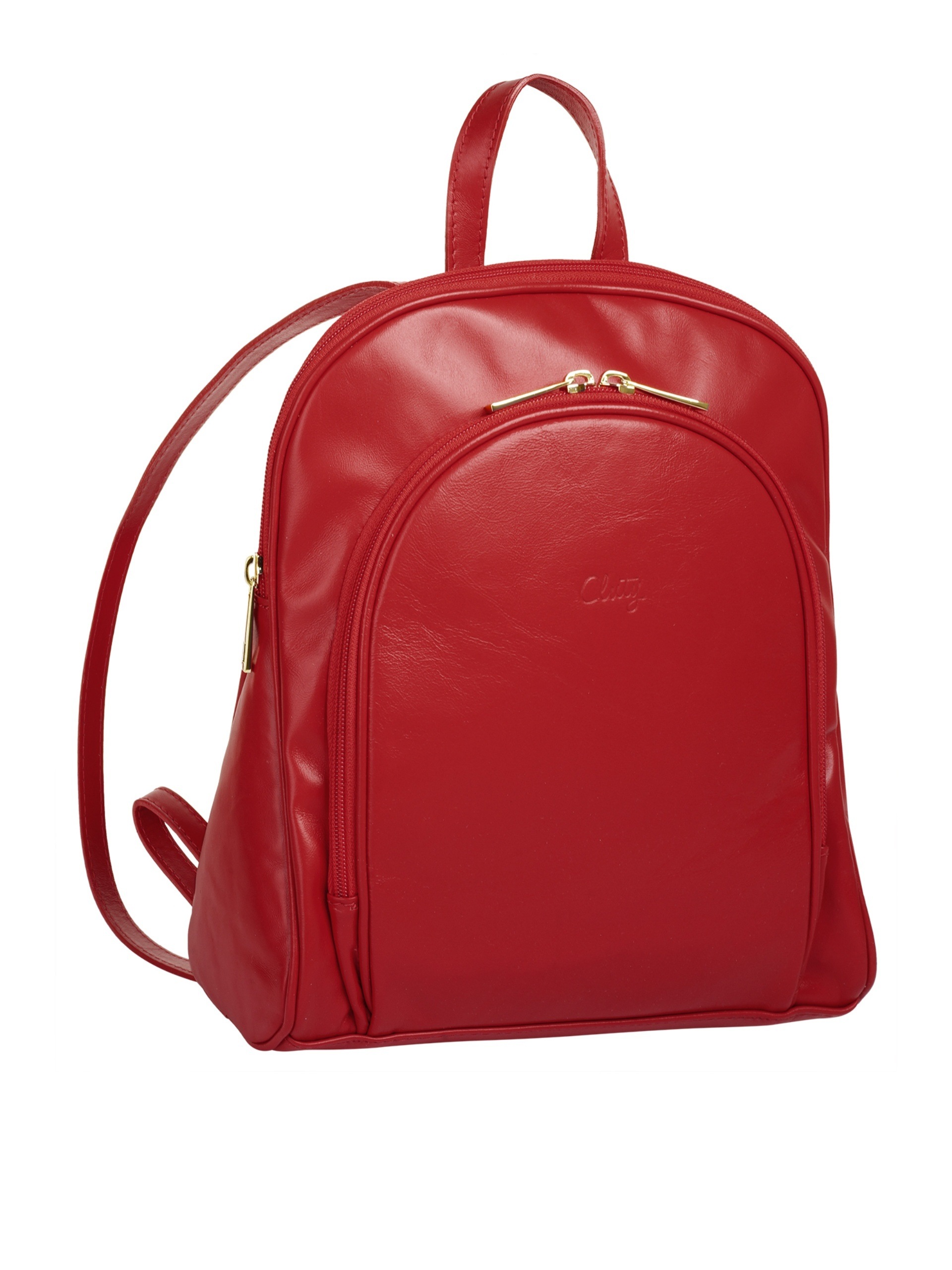 Cluty Cityrucksack, echt Leder, Made in Italy