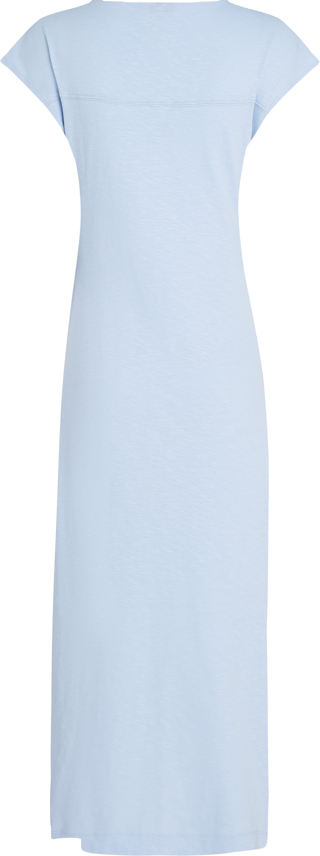 Tommy Hilfiger Midikleid »KNOT BOAT-NK MIDI DRESS SS«, mit Knotendetail
