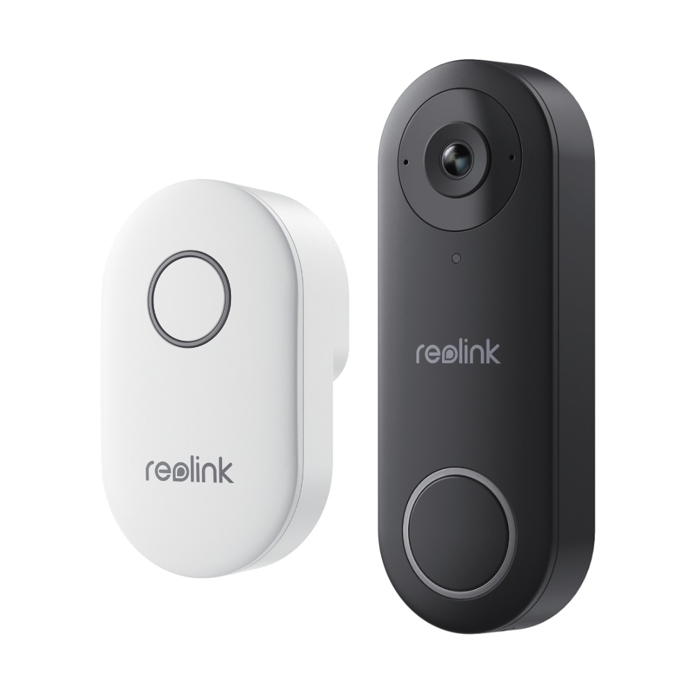 Reolink Smart Home Türklingel »D340W - 5MP Video-Türklingel & Chime«, Aussenbereich, 2,4/5 GHz WLAN, Personenerkennung, 2-Wege-Audio, arbeitet mit NVRs