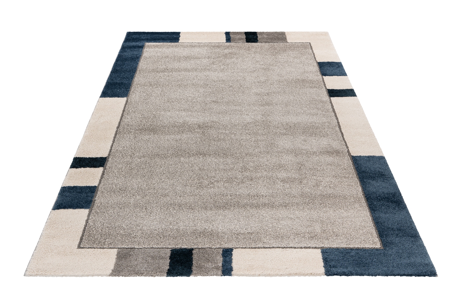 Obsession Teppich »My Frisco 281«, rechteckig, Uni Farben, mit moderner Bordüre, Wohnzimmer, Schlafzimmer