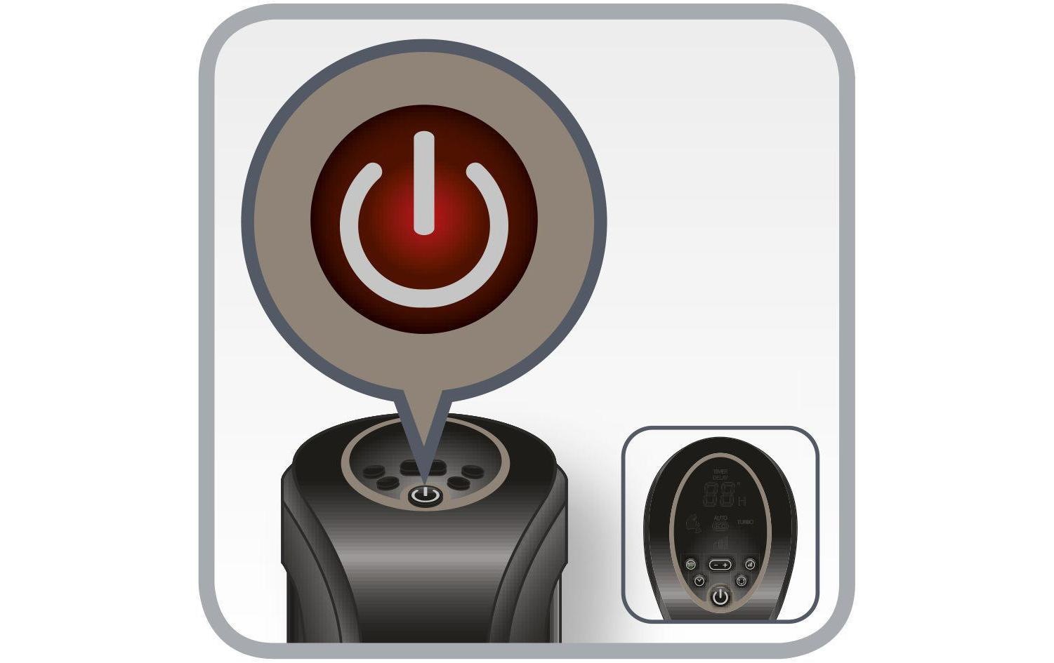 Rowenta Keramikheizlüfter »Keramik-Heizer Intense Comfort Hot 2400 W«