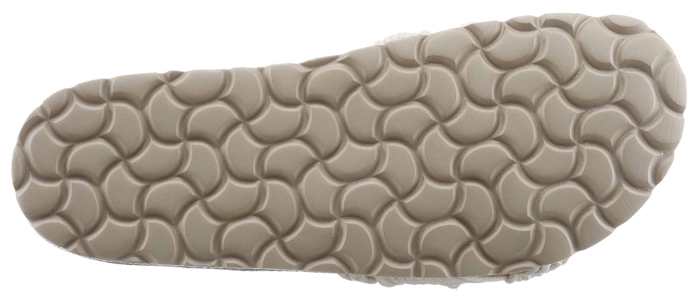 VERBENAS Pantoffel »Raga Knots Digital«, Sommerschuh, Schlappen, Hausschuh in gehäkeltem Look